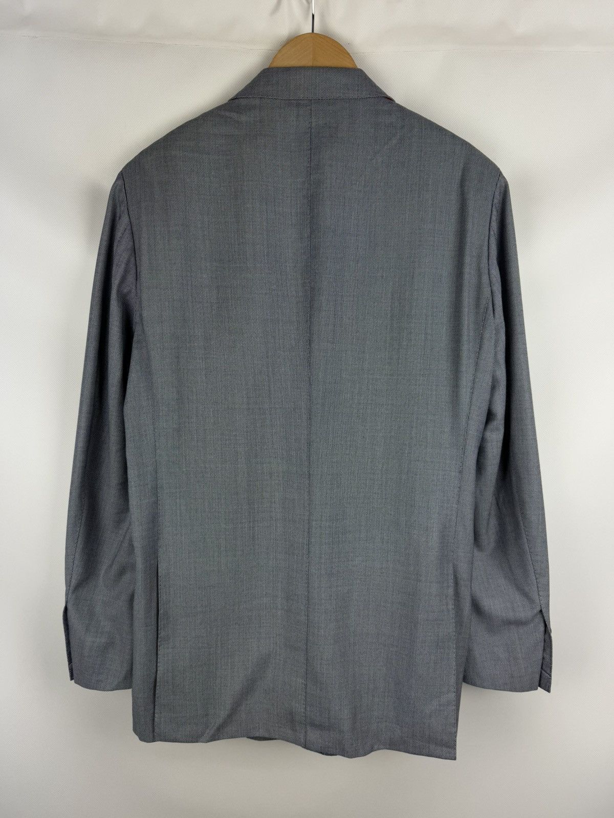 Suitsupply × Vitale Barberis Canonico Suitsupply Vitale Barberis Canonico Men’s Wool Blazer Jacket Size 42R - 12 Thumbnail