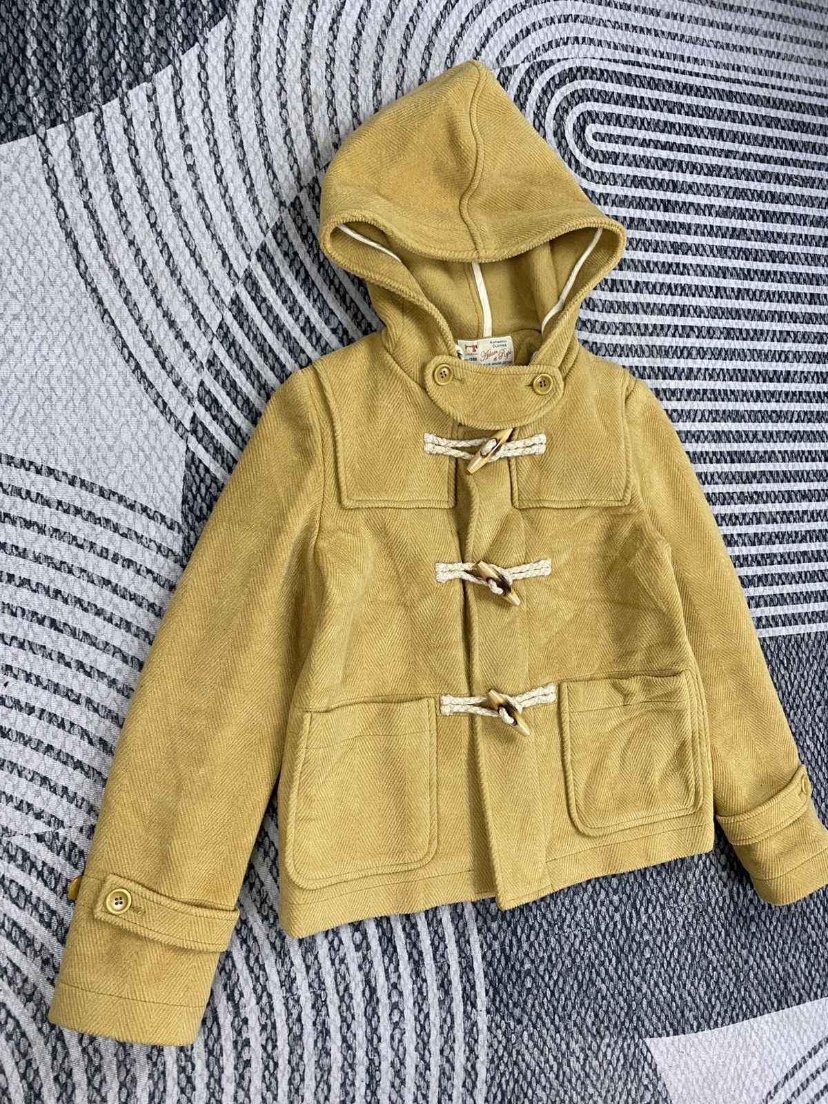 ADAM ET ROPE Vintage Adam Et Rope Wool Blend With Toggle Duffle Coat Size US S / EU 44-46 / 1 - 3 Thumbnail
