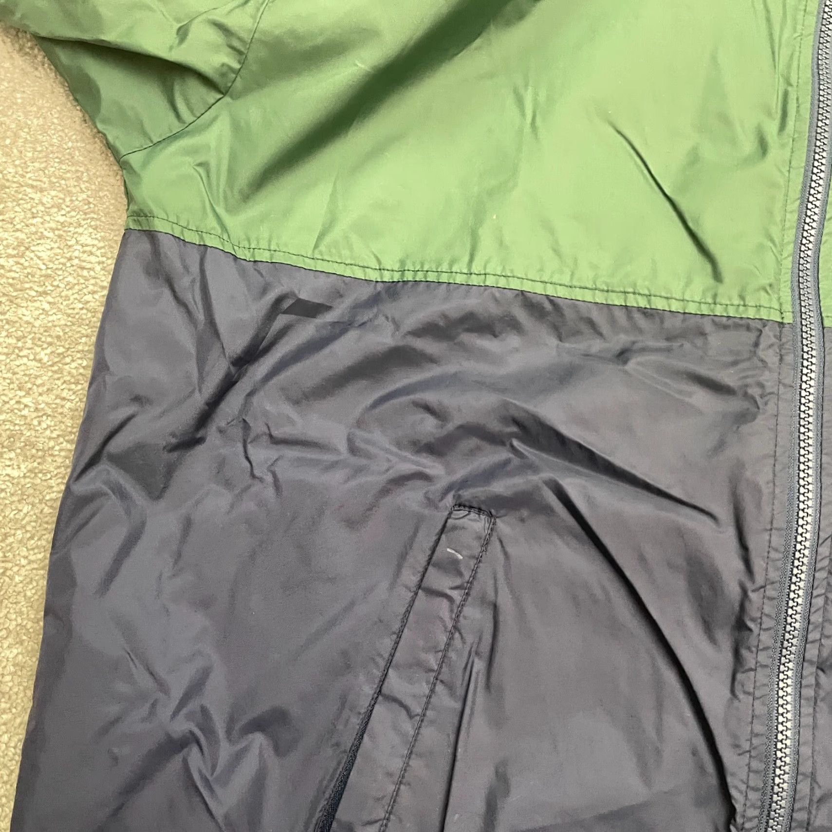 Disney Walt Disney World Hoodie Windbreaker Jacket Mens Large Green Blue Lightweight Size US L / EU 52-54 / 3 - 3 Thumbnail