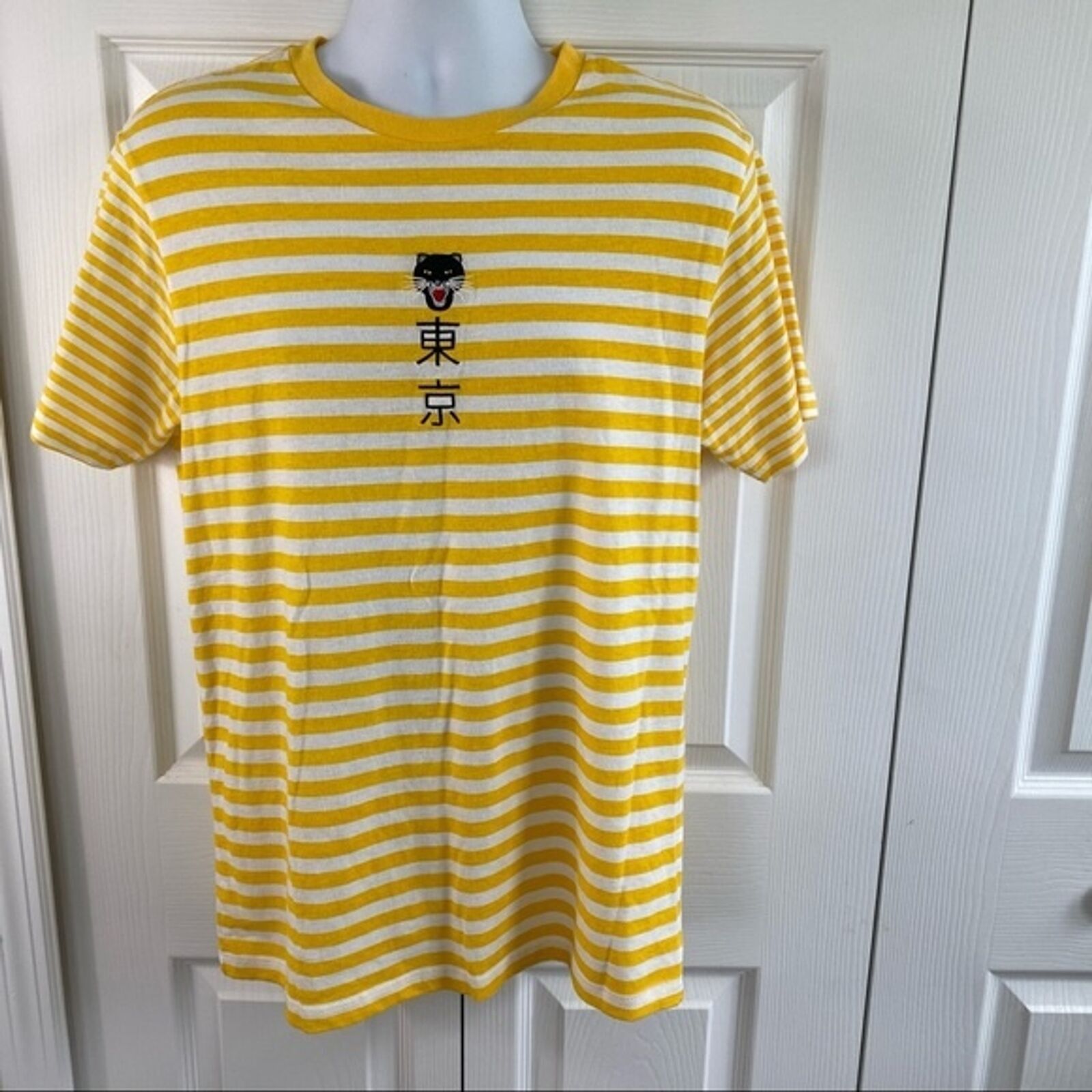 & Other Stories Neon Riot Stripped T shirt Size M Size US M / EU 48-50 / 2 - 4 Thumbnail
