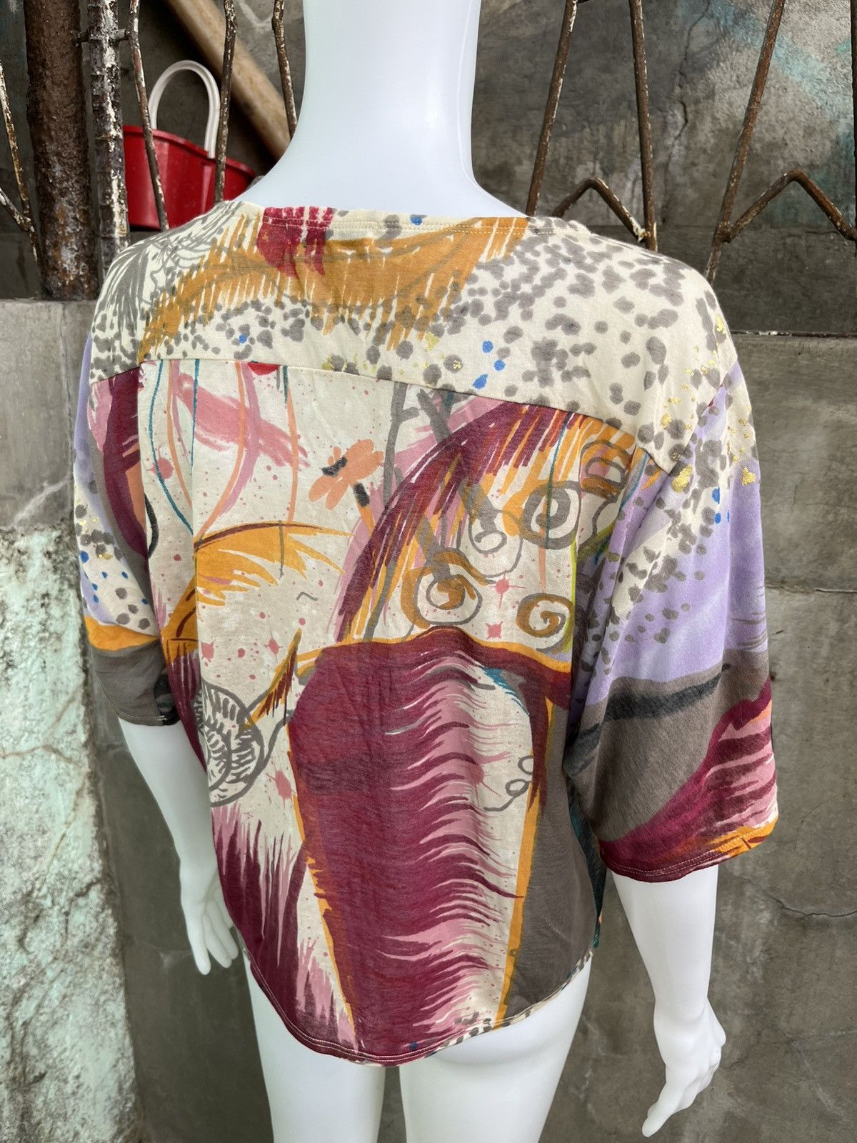 Tsumori Chisato Palm Trees Portrait Size M / US 6-8 / IT 42-44 - 6 Thumbnail