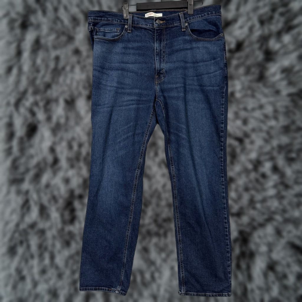 Vintage Levi Strauss Signature Jeans Mens 38x30 Athletic Straight Stretch Denim Shirt? Size US 38 / EU 54 - 1 Thumbnail
