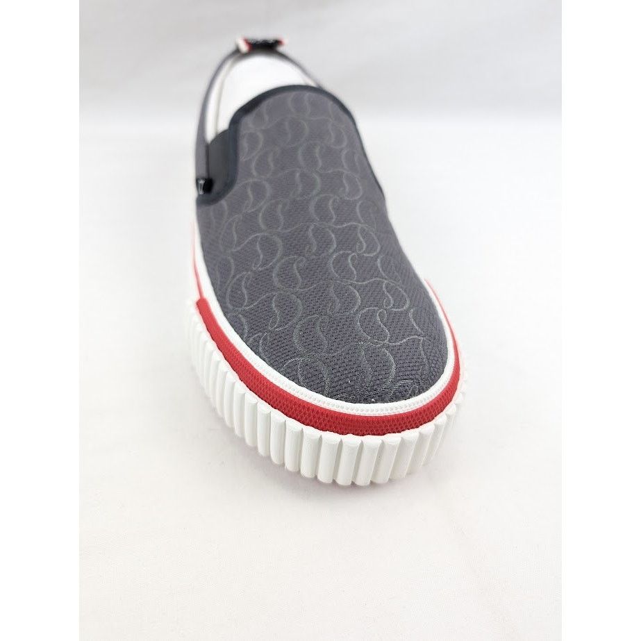 Christian Louboutin o1rshd1 Pedro Boat Flat Sneakers in Smoky Size US 11 / EU 44 - 5 Thumbnail