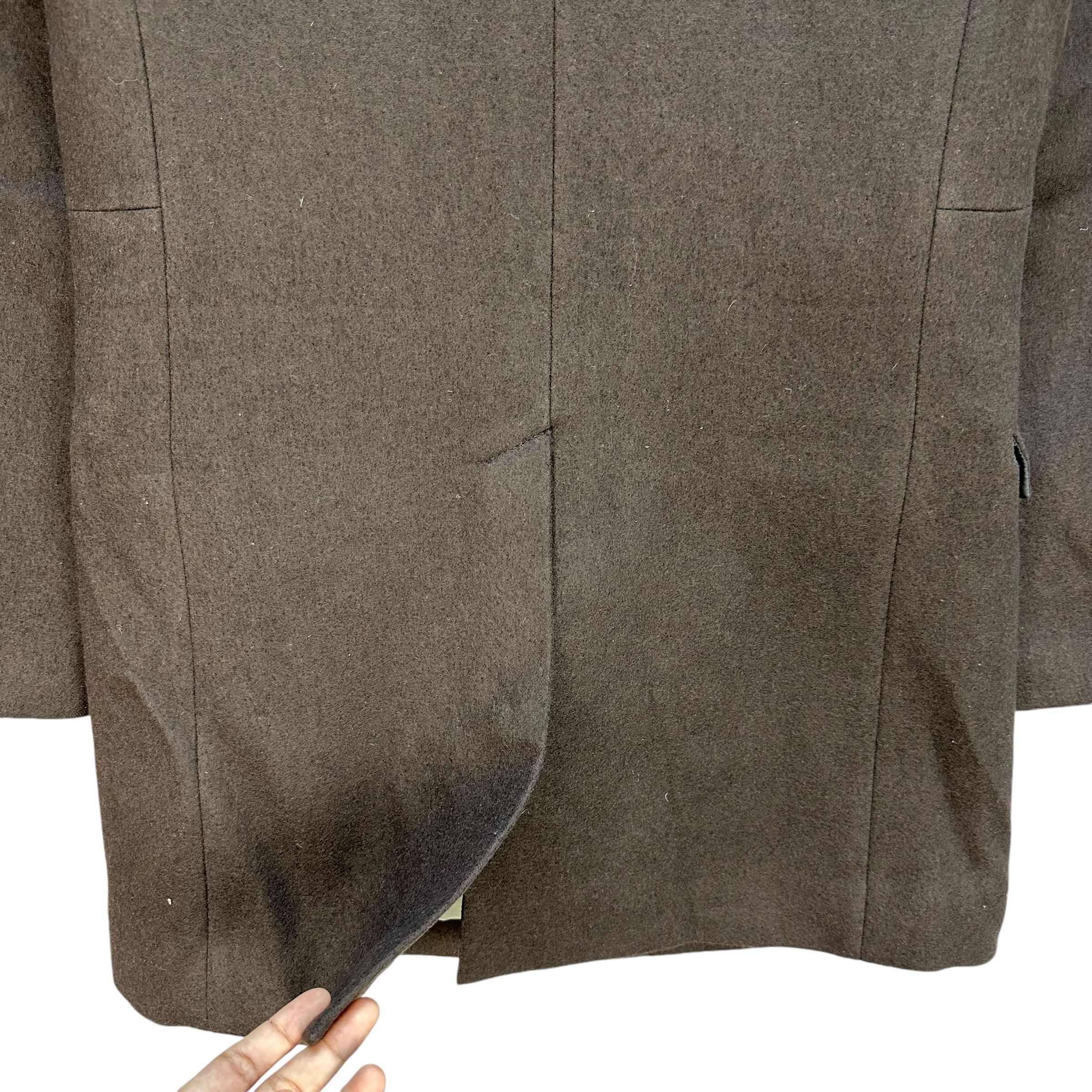 N.Hoolywood N. HOOLYWOOD Brown Wool Coat Jacket #A53-1237 Size US S / EU 44-46 / 1 - 13 Thumbnail