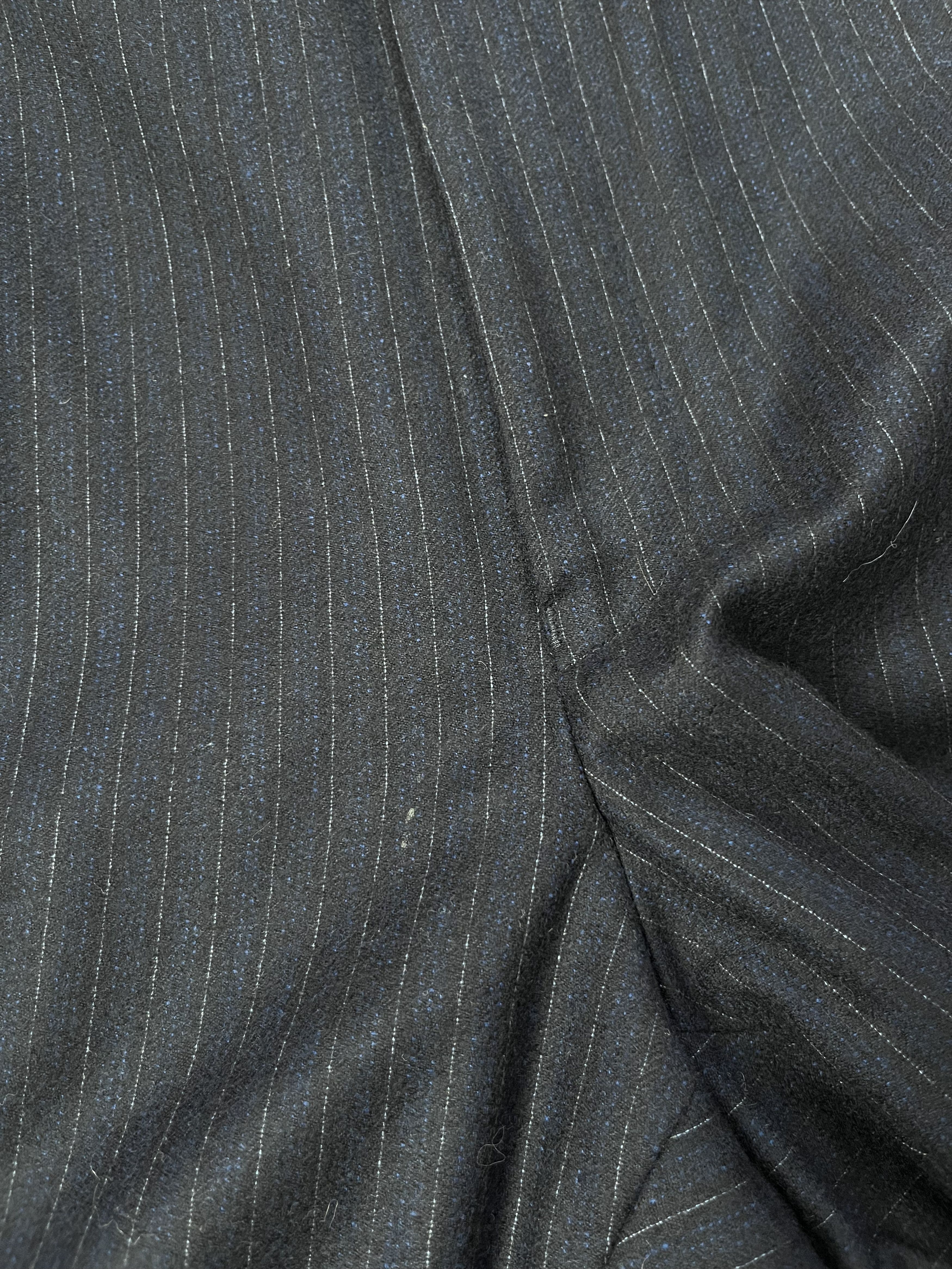 Burberry Vintage Burberry's Wool Cashmere Suit Pinstripe Size 42R Size 42R - 22 Thumbnail