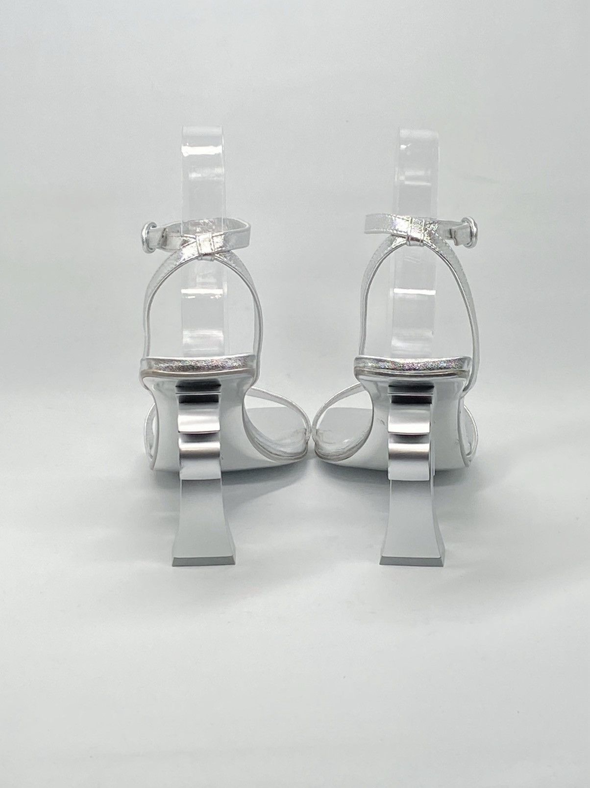 Palm Angels Palm Angels Palm metallic leather sandals size 38 Size US 8 / IT 38 - 7 Thumbnail