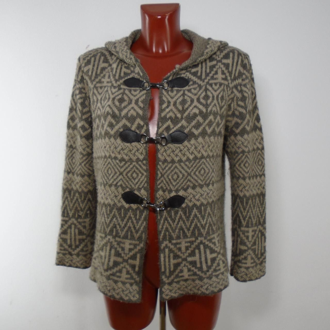 Vintage Women's Cardigan Italy Moda. Brown. M. Used. Very good Size M / US 6-8 / IT 42-44 - 7 Thumbnail