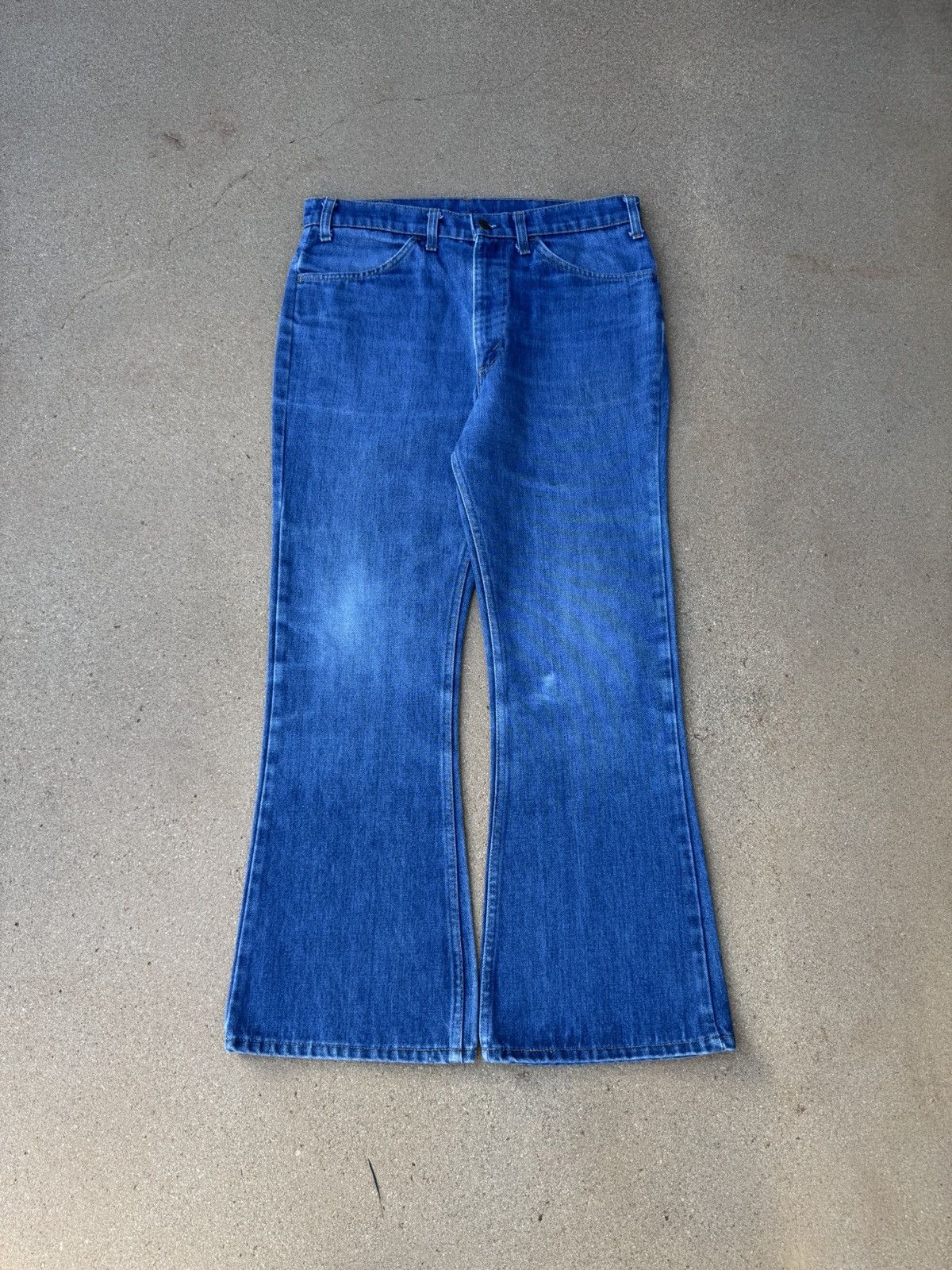 Levi's Vtg 80’s Levi’s 646 Orange Tab Bellbottom Flare Jeans 34x29 Size US 34 / EU 50 - 1 Thumbnail