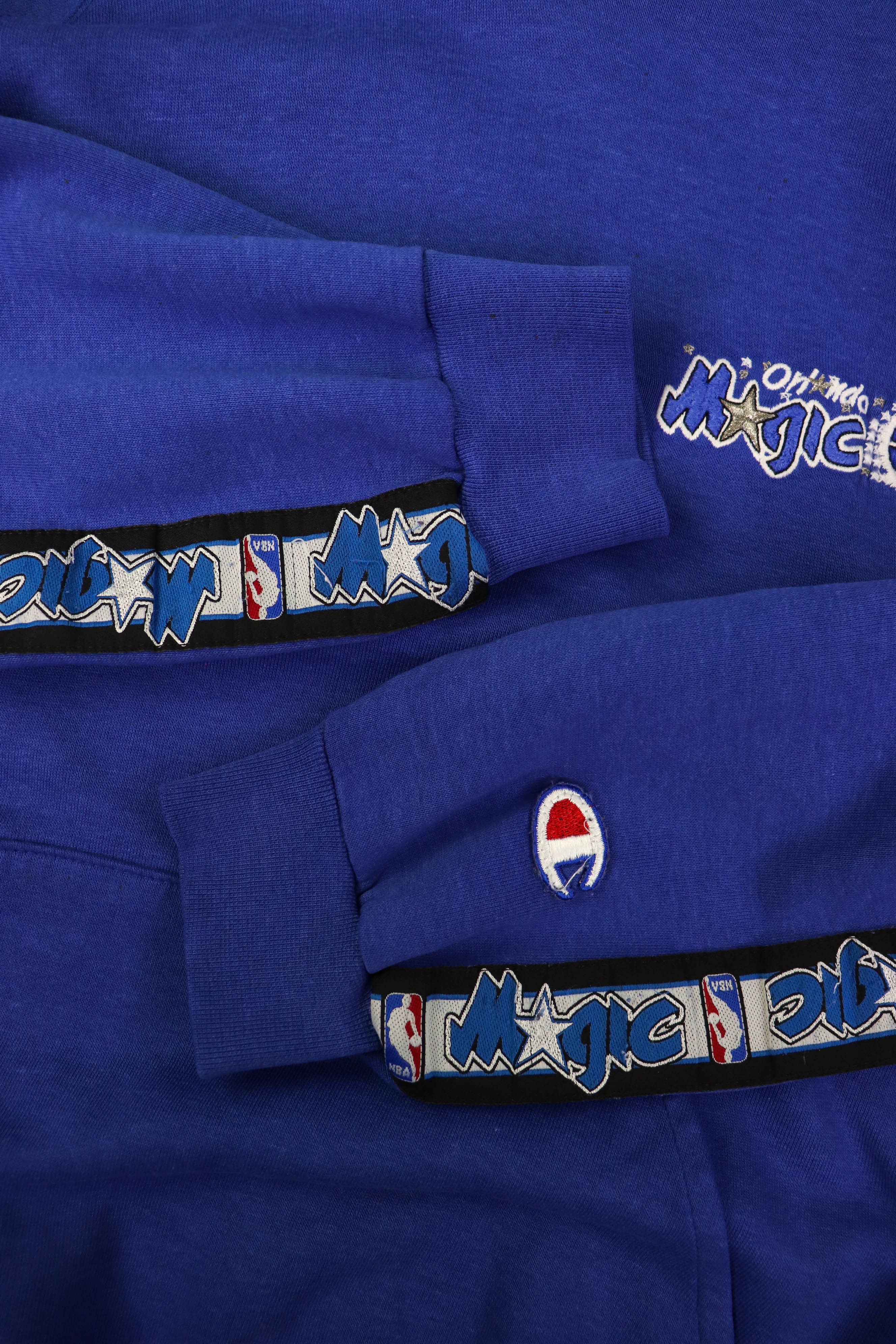 Champion Vintage Orlando Magic NBA Champion Made in Italy Blue Hoodie Size US L / EU 52-54 / 3 - 8 Thumbnail