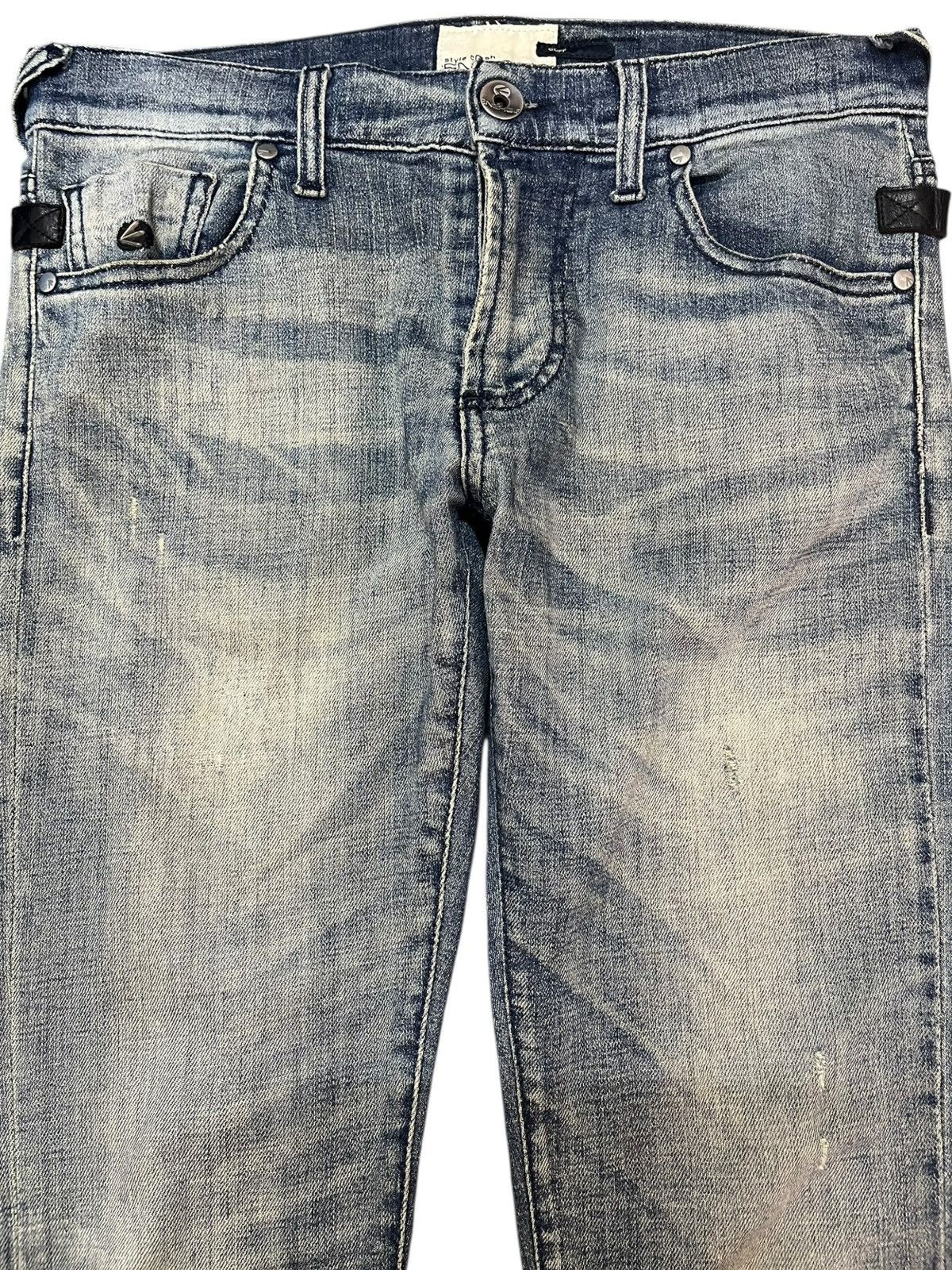 Energie × Vintage Vintage Energie Cuff Fadef Slim Fit Denim Size US 31 - 2 Thumbnail