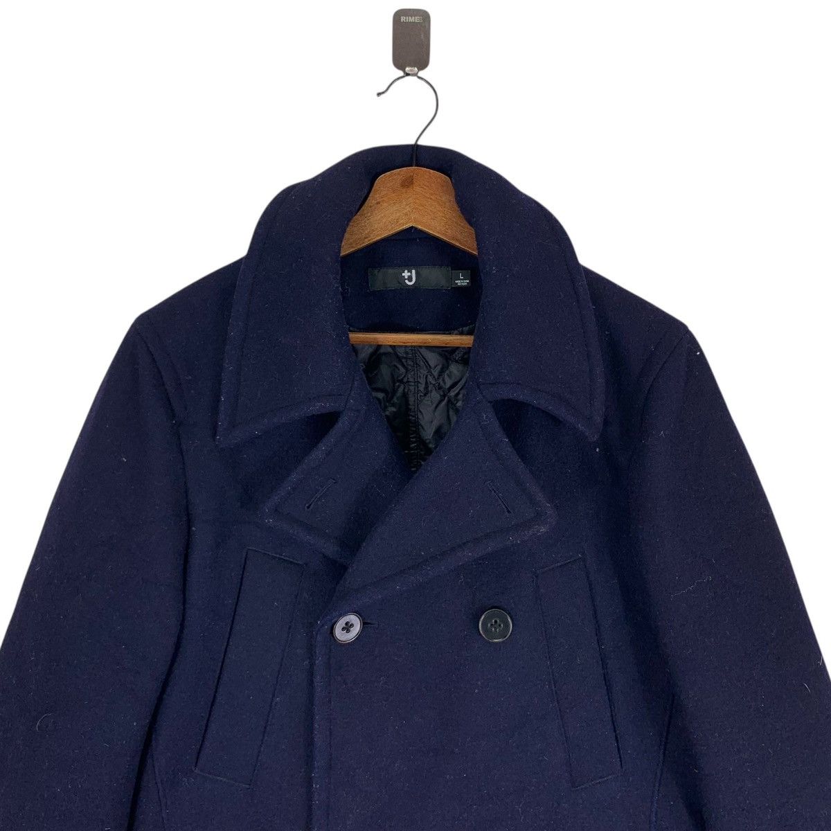Jil Sander × Uniqlo VINTAGE UNIQLO JILL SANDER DOUBLE BREASTED JACKET Size US L / EU 52-54 / 3 - 4 Thumbnail