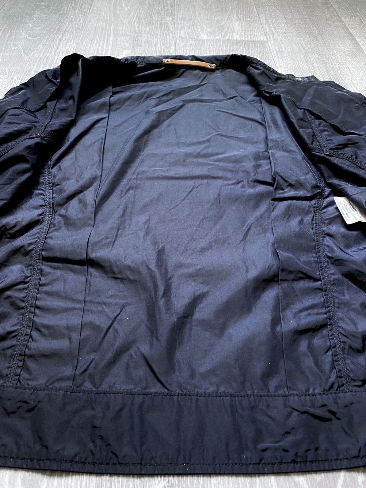 Moncler Womens Moncler Black Nylon Shimmer Lightweight Jacket Blazer Size XS / US 0-2 / IT 36-38 - 21 Thumbnail
