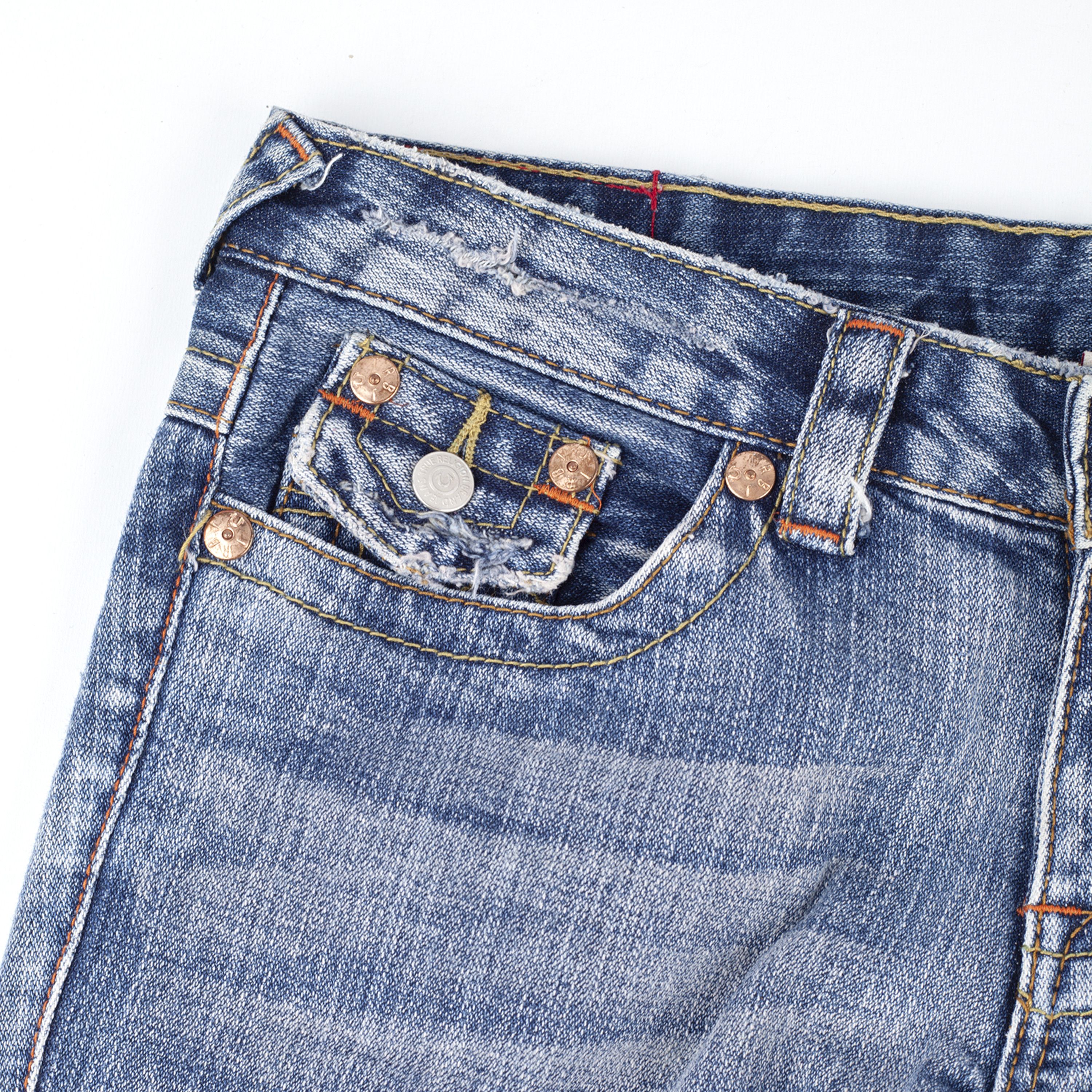 True Religion True Religion Vintage Patch Joey Bootcut Jeans (S) Size 27" / US 4 / IT 40 - 4 Thumbnail
