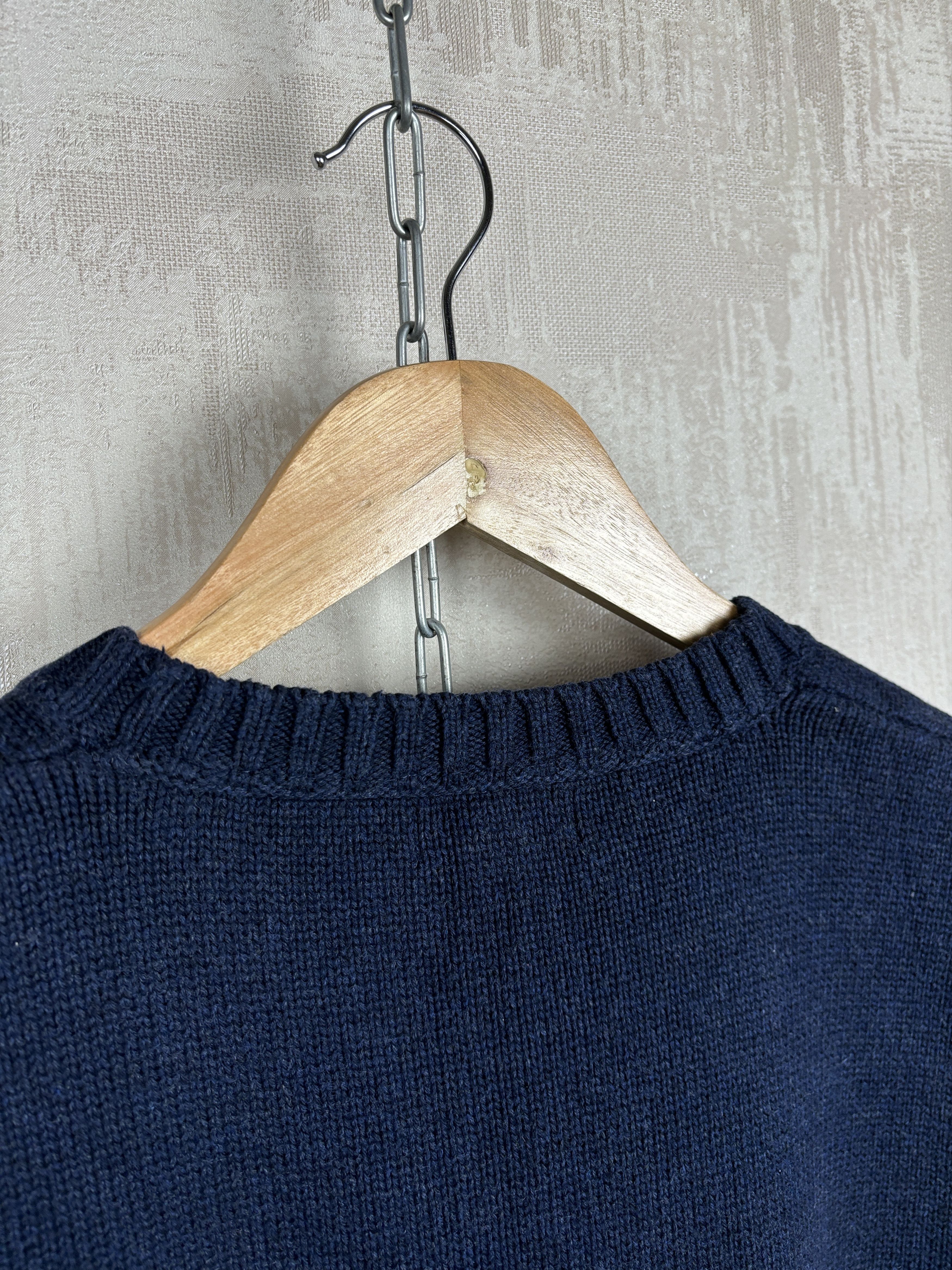 Gant × Vintage Gant Vintage Big Logo Knit Sweater Size US L / EU 52-54 / 3 - 14 Thumbnail