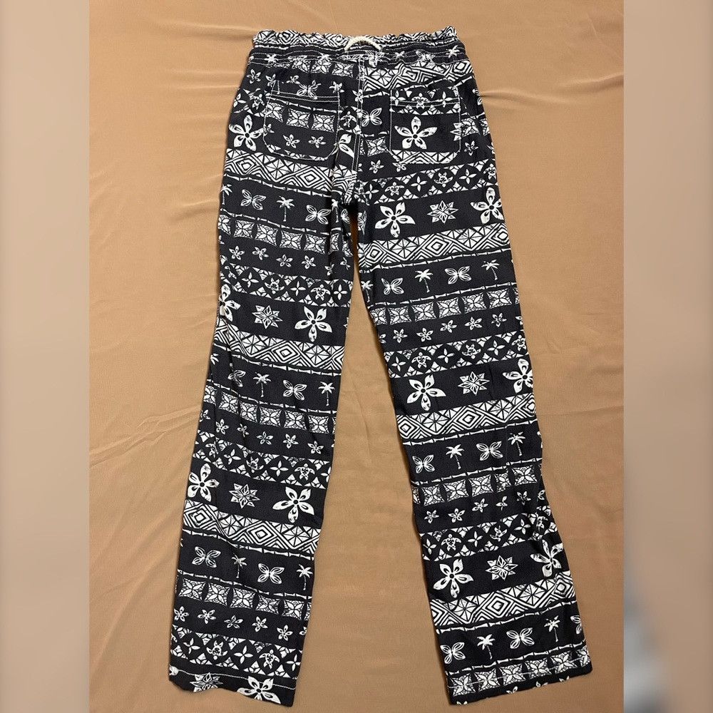 Other New Cali1850 Casual Rayon Linen Pants Size S Size 28" / US 6 / IT 42 - 3 Thumbnail