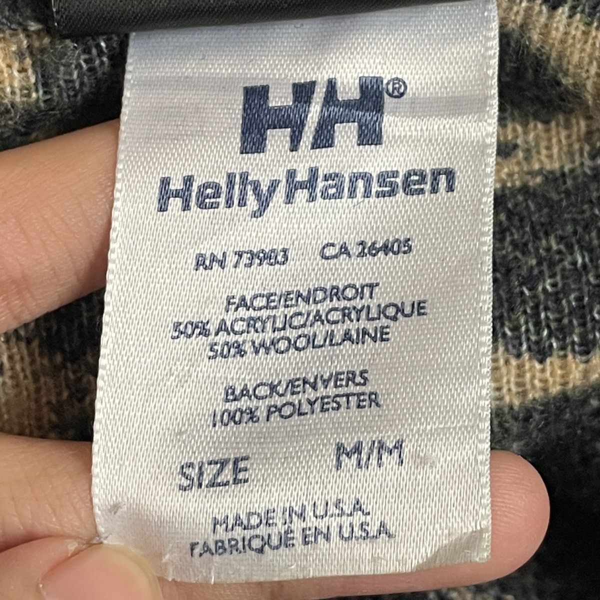 Helly Hansen × Vintage Vintage Brand Helly Hansen Navajo Fleece 1990s Size US M / EU 48-50 / 2 - 10 Thumbnail