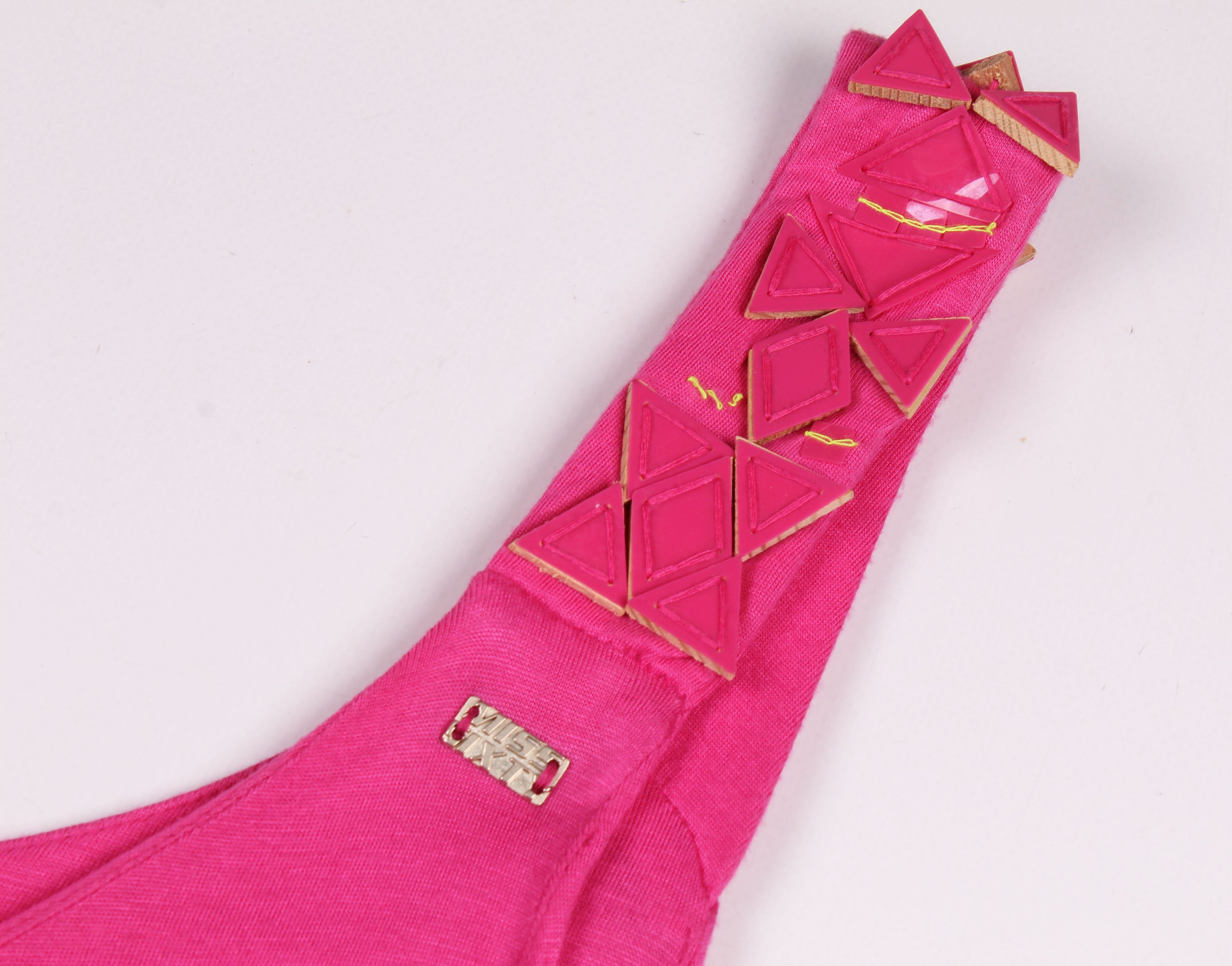Miss Sixty × Vintage Vintage Miss Sixty Y2K Pink Bubble Tunic Top Size S / US 4 / IT 40 - 7 Thumbnail