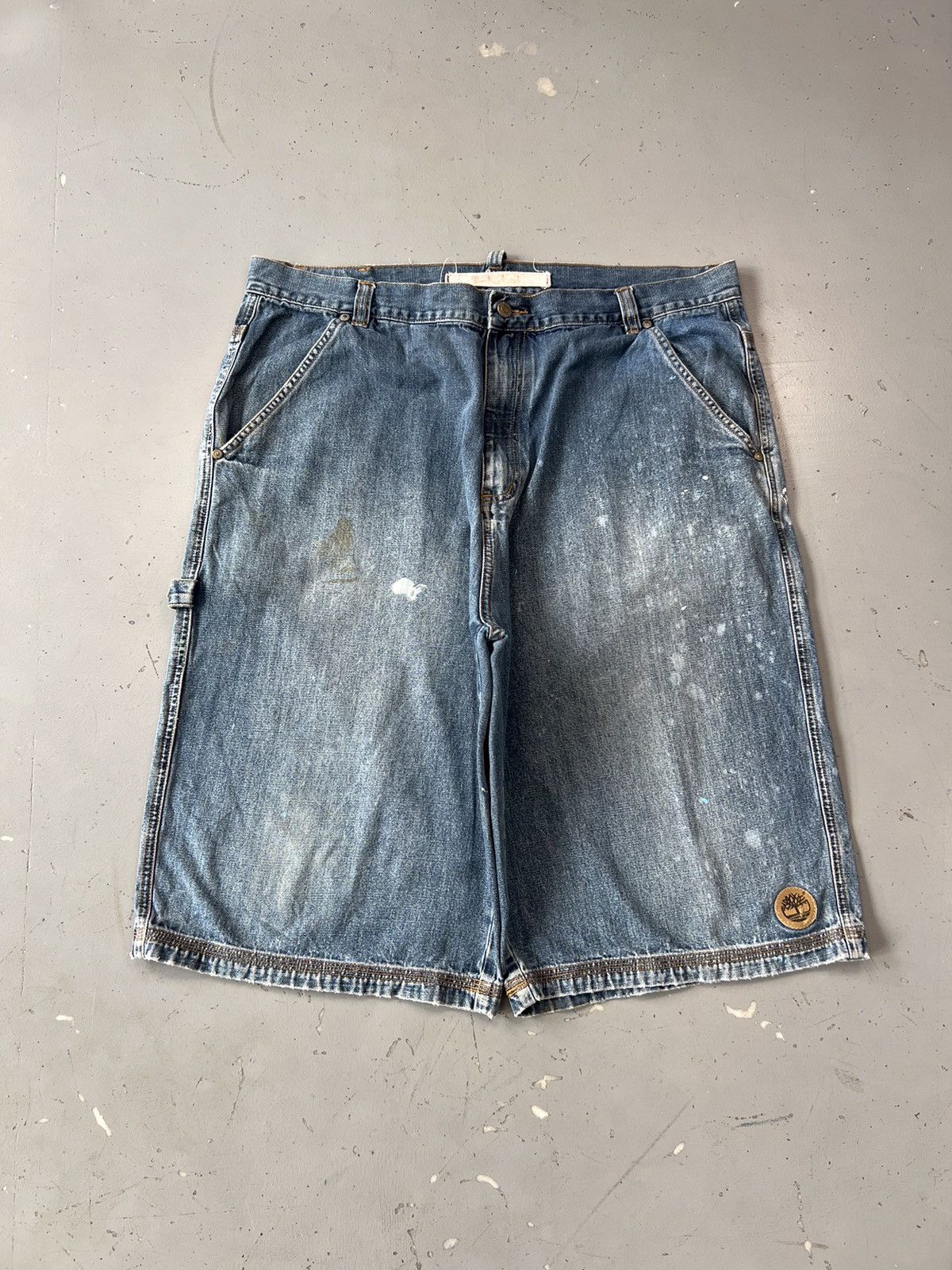 JNCO × Timberland × Vintage Rare vintage timberland Y2K denim short Size US 40 / EU 56 - 5 Thumbnail