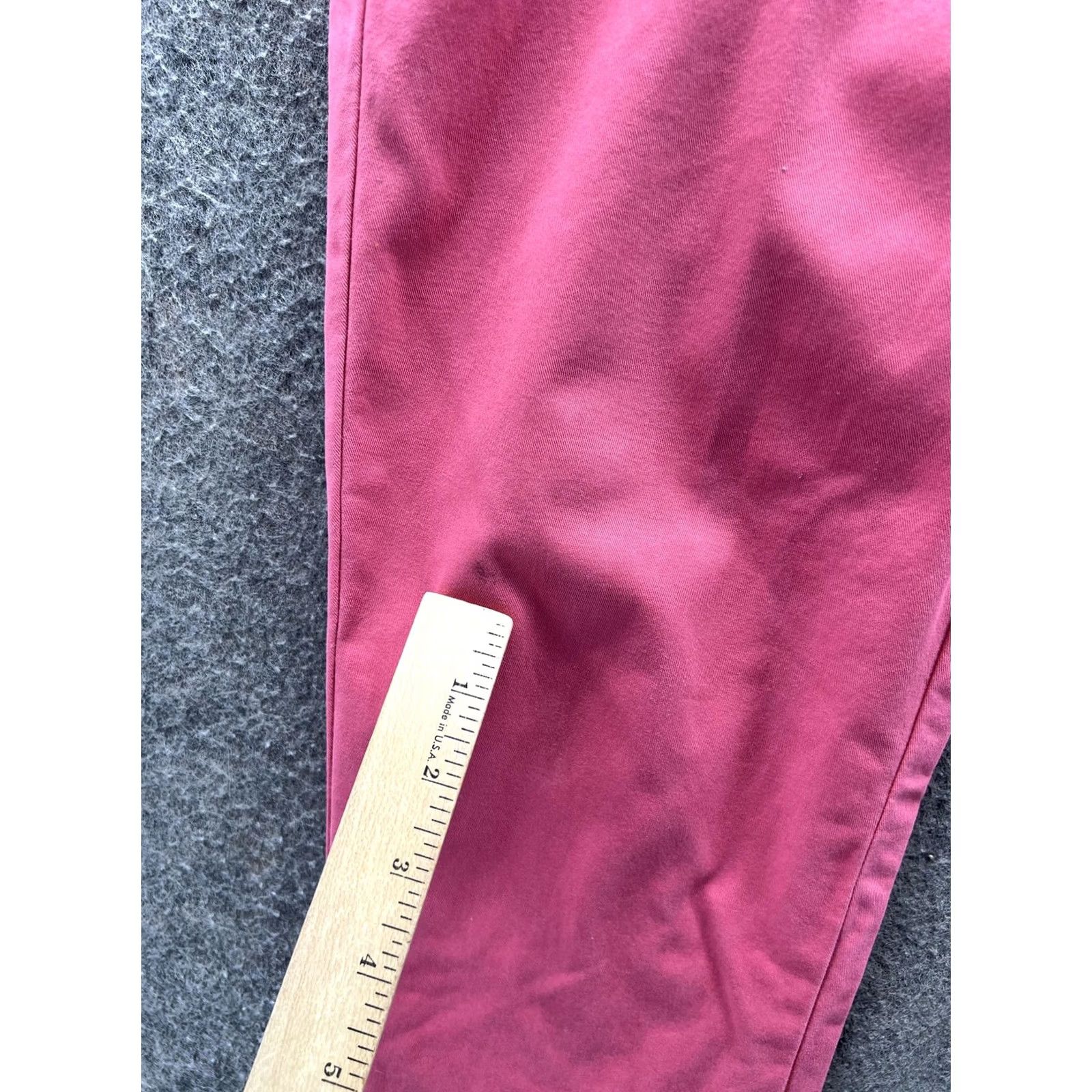 Polo Ralph Lauren Polo Ralph Lauren Pants Mens 32x22 Pink Chino Stretch Straight Fit Casual Twill Size US XS / EU 42 / 0 - 4 Thumbnail