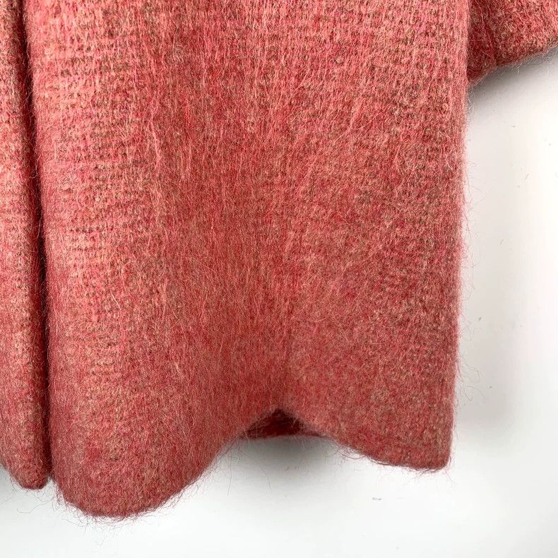 Max Mara Max Mara Light red mohair midi coat Size M / US 6-8 / IT 42-44 - 4 Thumbnail