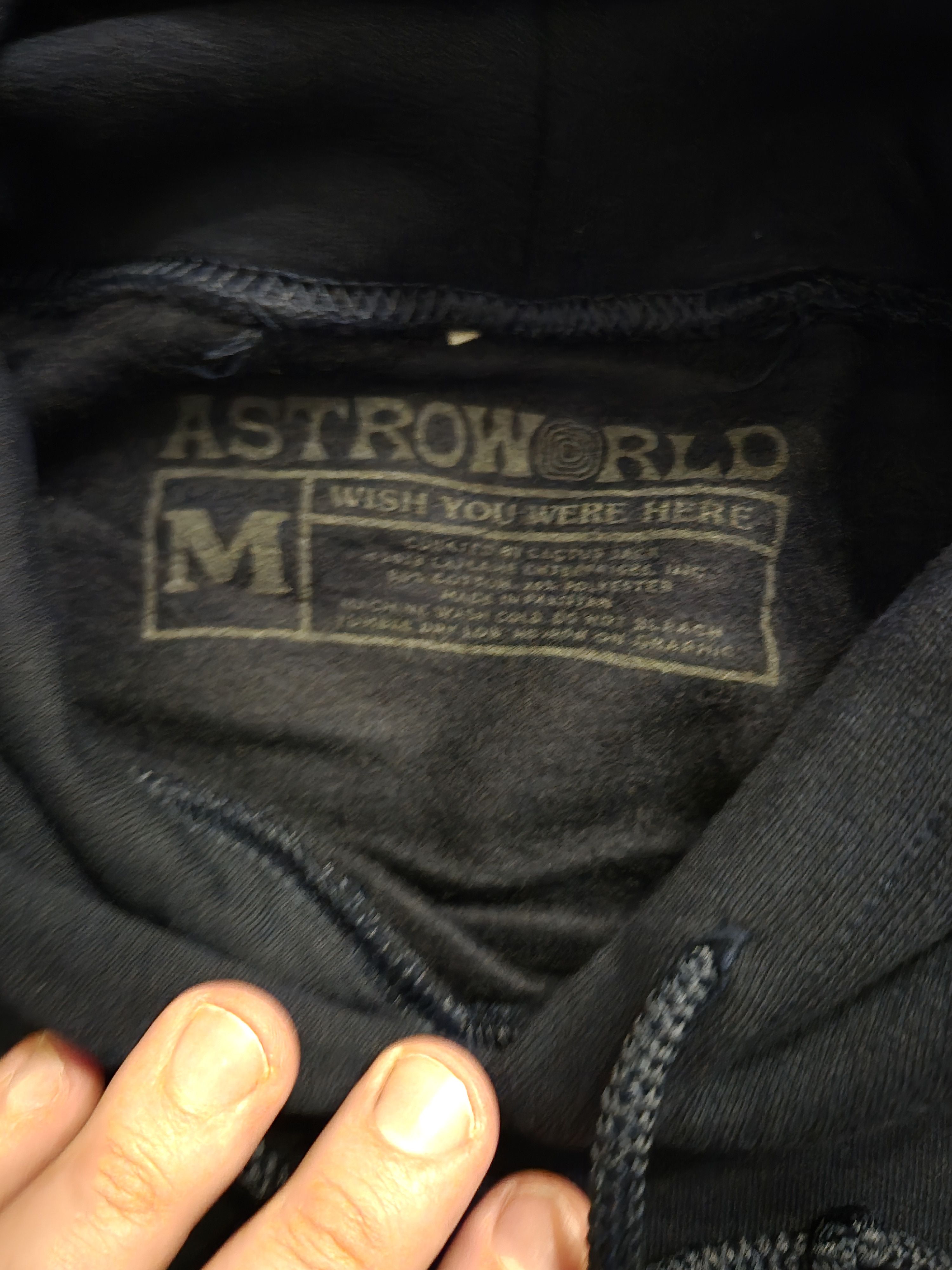 Travis Scott Travis Scott AstroWorld "Houston We Have a Problem" Hoodie Size US M / EU 48-50 / 2 - 4 Thumbnail