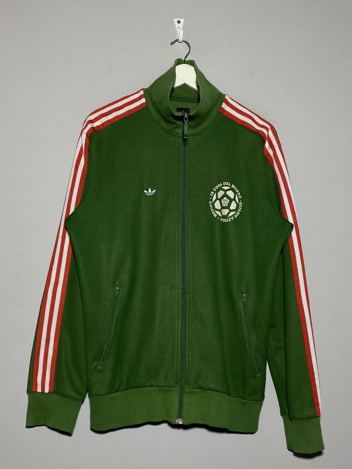 Adidas Vintage Adidas Mexico 70 Track Top Size US L / EU 52-54 / 3 - 1 Thumbnail