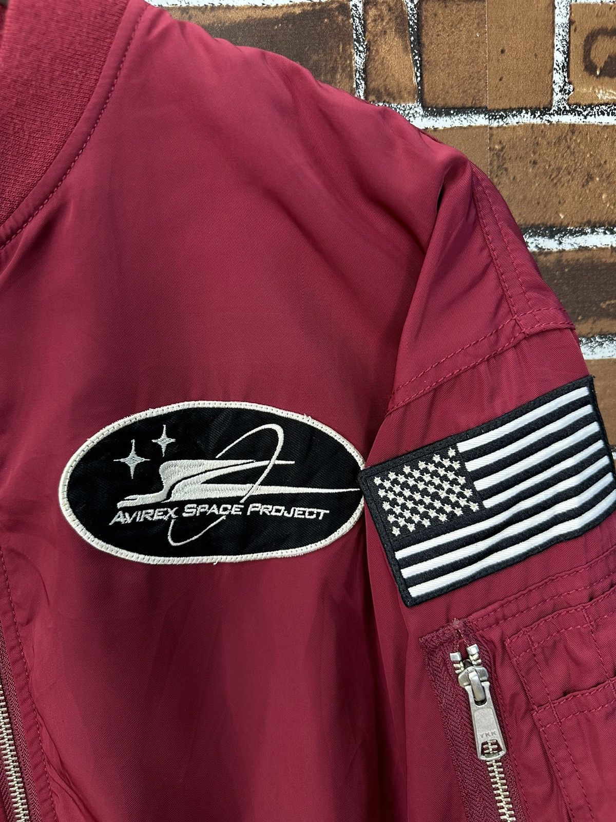Avirex Belle Space Project Bomber Jacket Z250