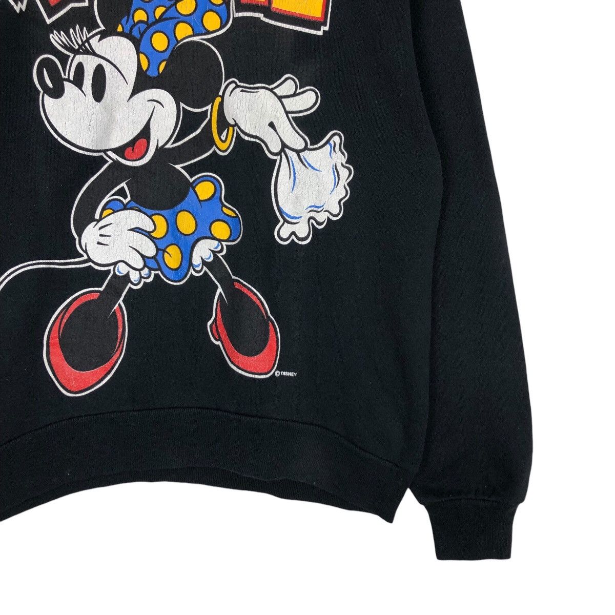 Disney × Mickey Mouse × Velva Sheen Vintage Minnie Mouse Sweatshirt Velva Sheen Disney Small Size US S / EU 44-46 / 1 - 4 Thumbnail