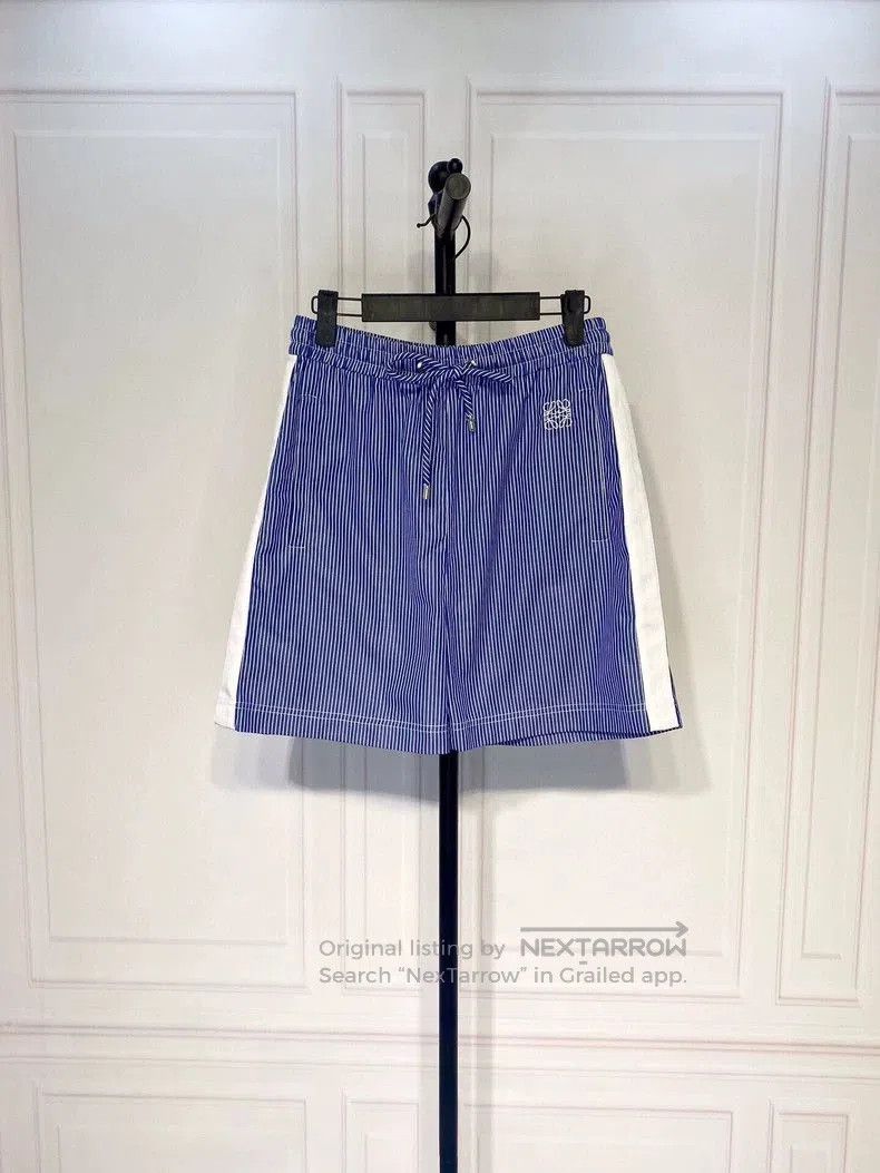 Loewe Loewe Blue White Striped Shorts. Size US 30 / EU 46 - 1 Thumbnail