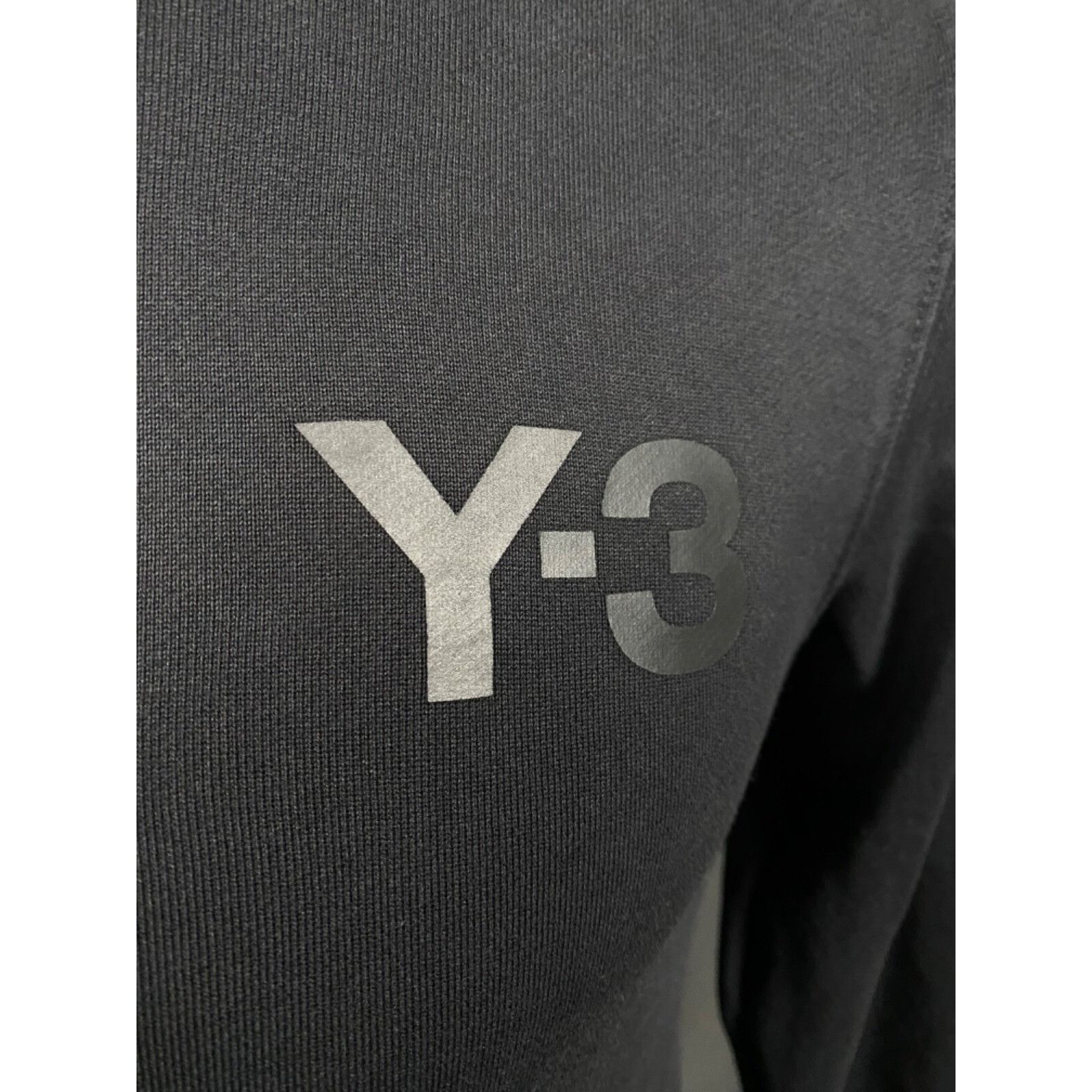 Y-3 Y-3 x Adidas Small Logo Men's Black Crewneck Sweatshirt Swea Size US XS / EU 42 / 0 - 8 Thumbnail