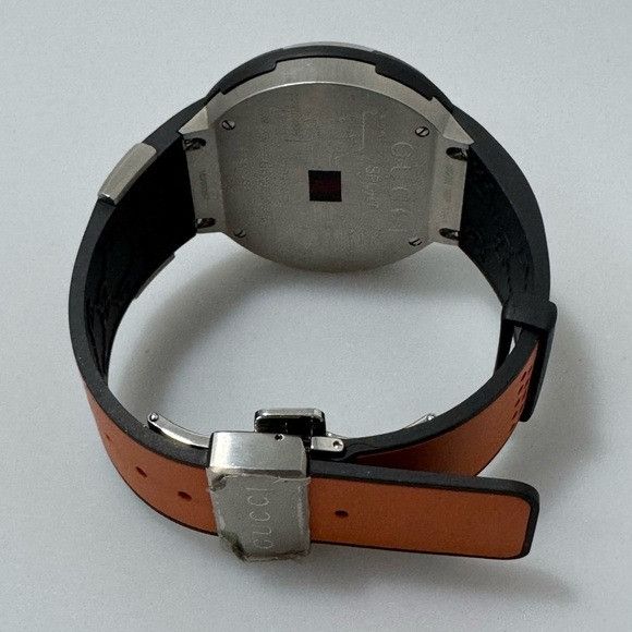 Gucci Gucci I-Gucci Sport Watch Orange Strap YA114104 Size ONE SIZE - 2 Thumbnail
