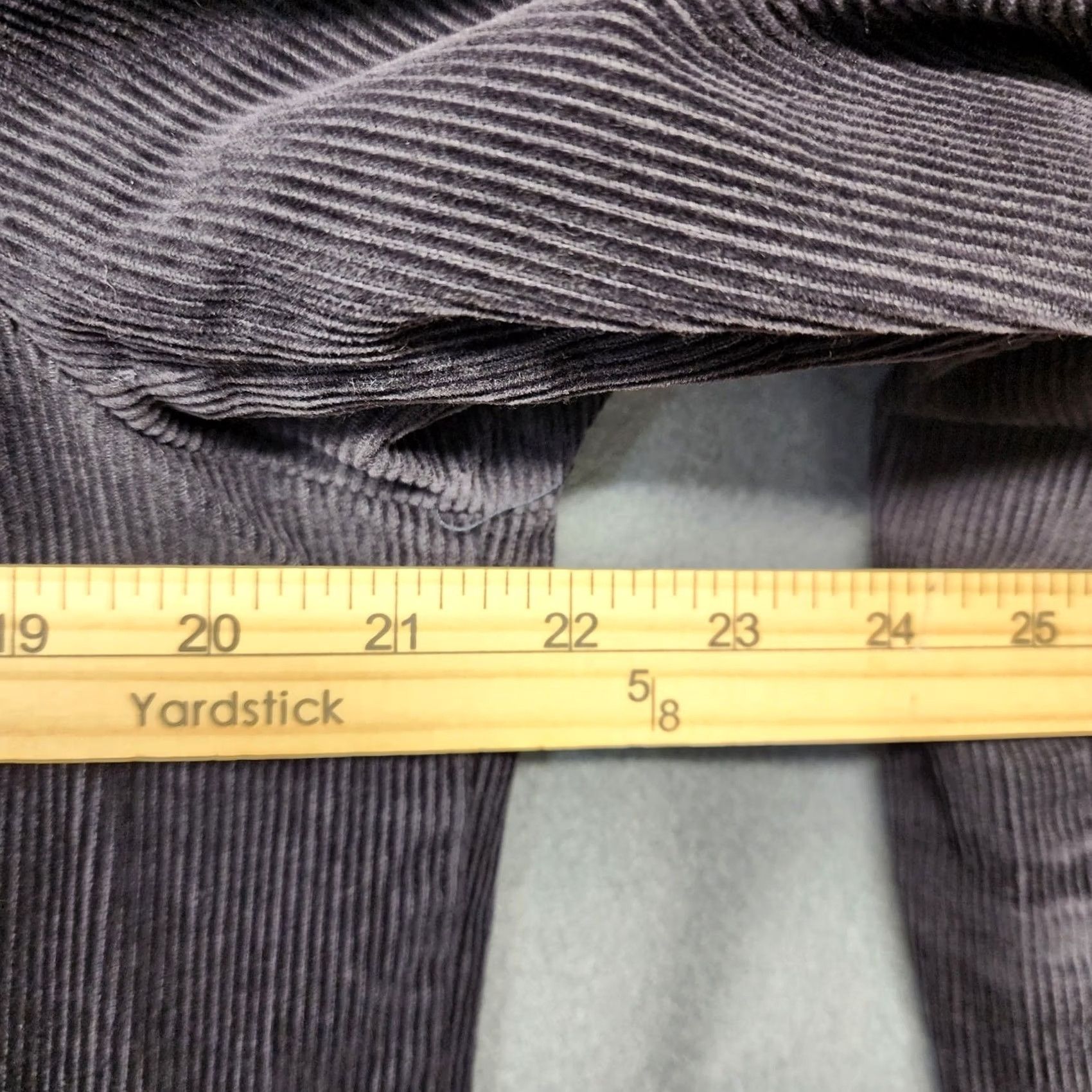 Vintage VINTAGE? (no) GH Bass Corduroy Blazer Jacket Mens M Office Preppy Lined Black Cotton Button Size 40R - 7 Thumbnail