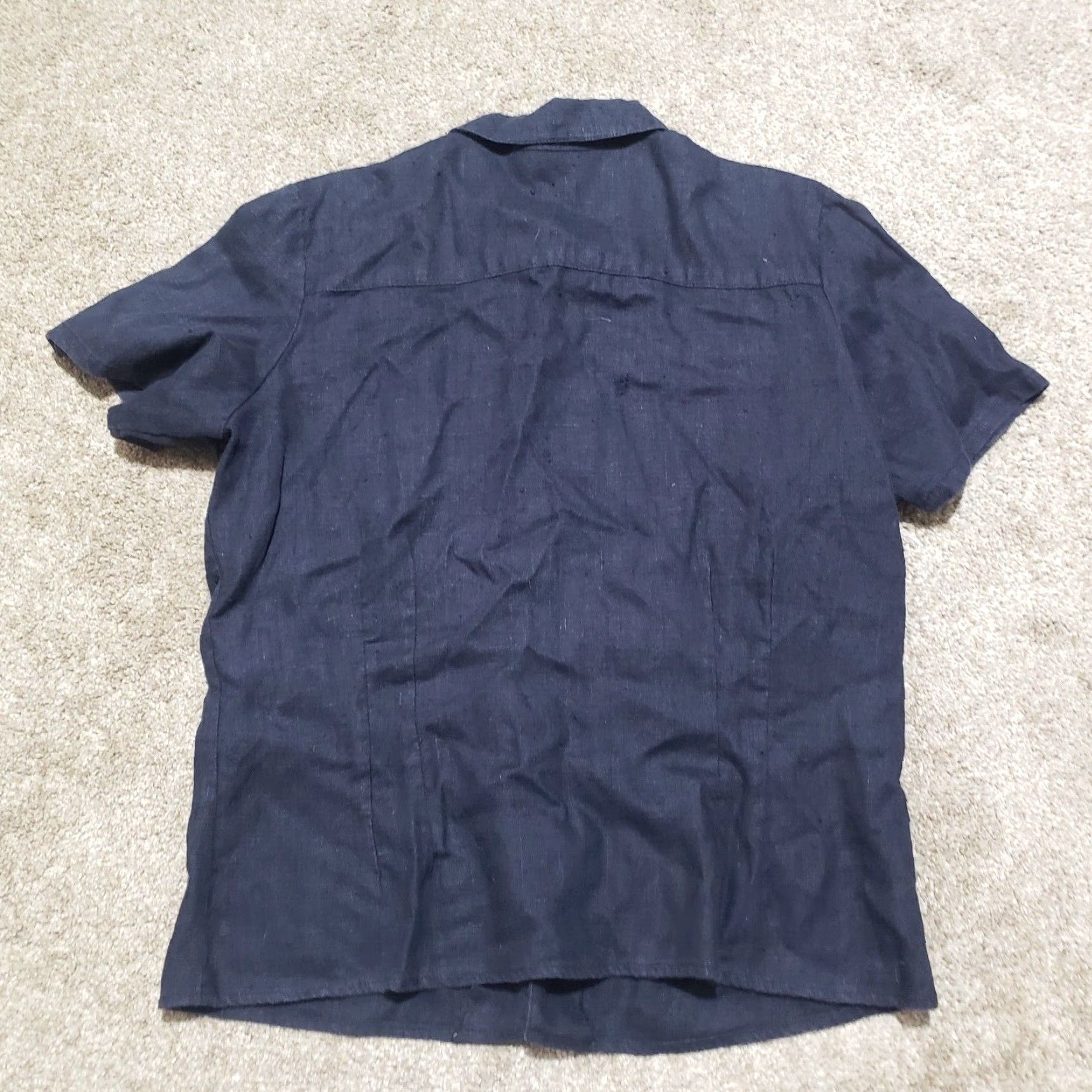 Orvis Orvis Shirt Button-Up Solid Black Short Sleeve Adult Women Size M Medium Size M / US 6-8 / IT 42-44 - 8 Thumbnail