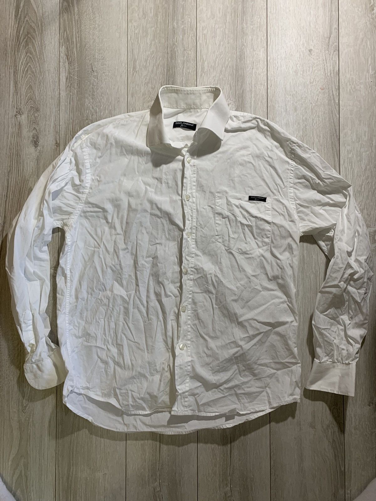 Dolce & Gabbana Vintage DOLCE GABANNA SHIRT BASIC Size US M / EU 48-50 / 2 - 1 Thumbnail