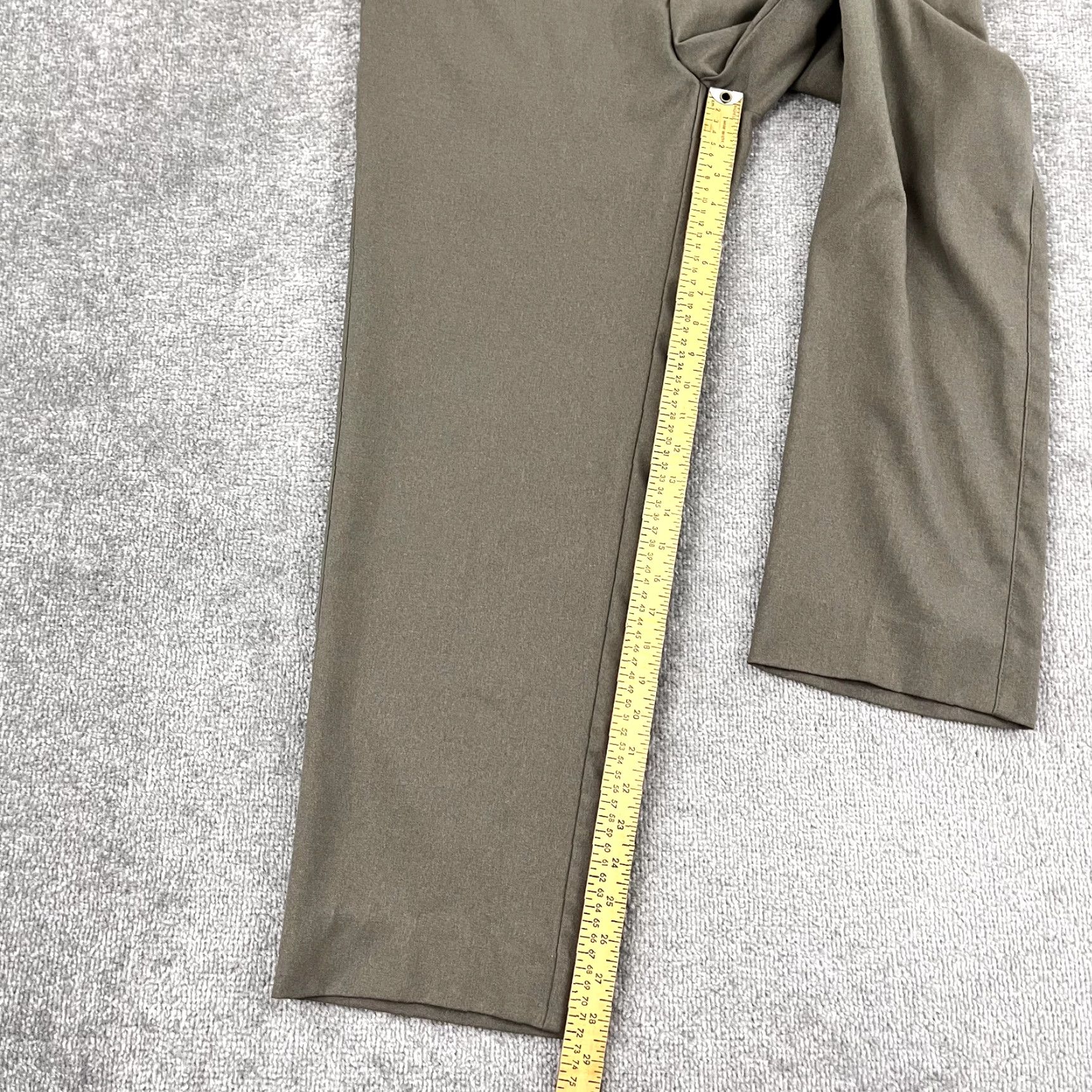 Peter Millar PETER MILLAR Pants Mens 35 x 29 Brown Franklin Performance Golf Trousers Pleated Size US 35 - 6 Thumbnail
