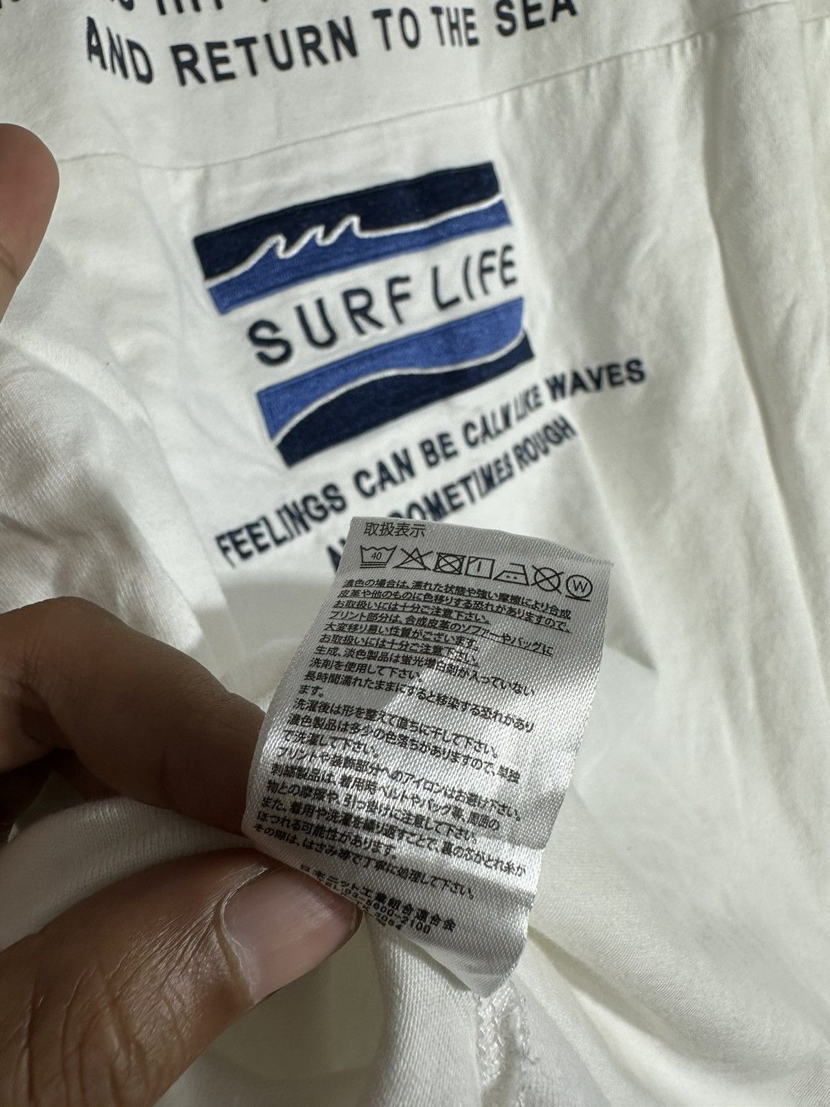 Beauty Beast AUTHENTIC UNDERWRAPS CALIFORNIA SURF LIFE LONG SLEEVE TEE Size US L / EU 52-54 / 3 - 10 Thumbnail