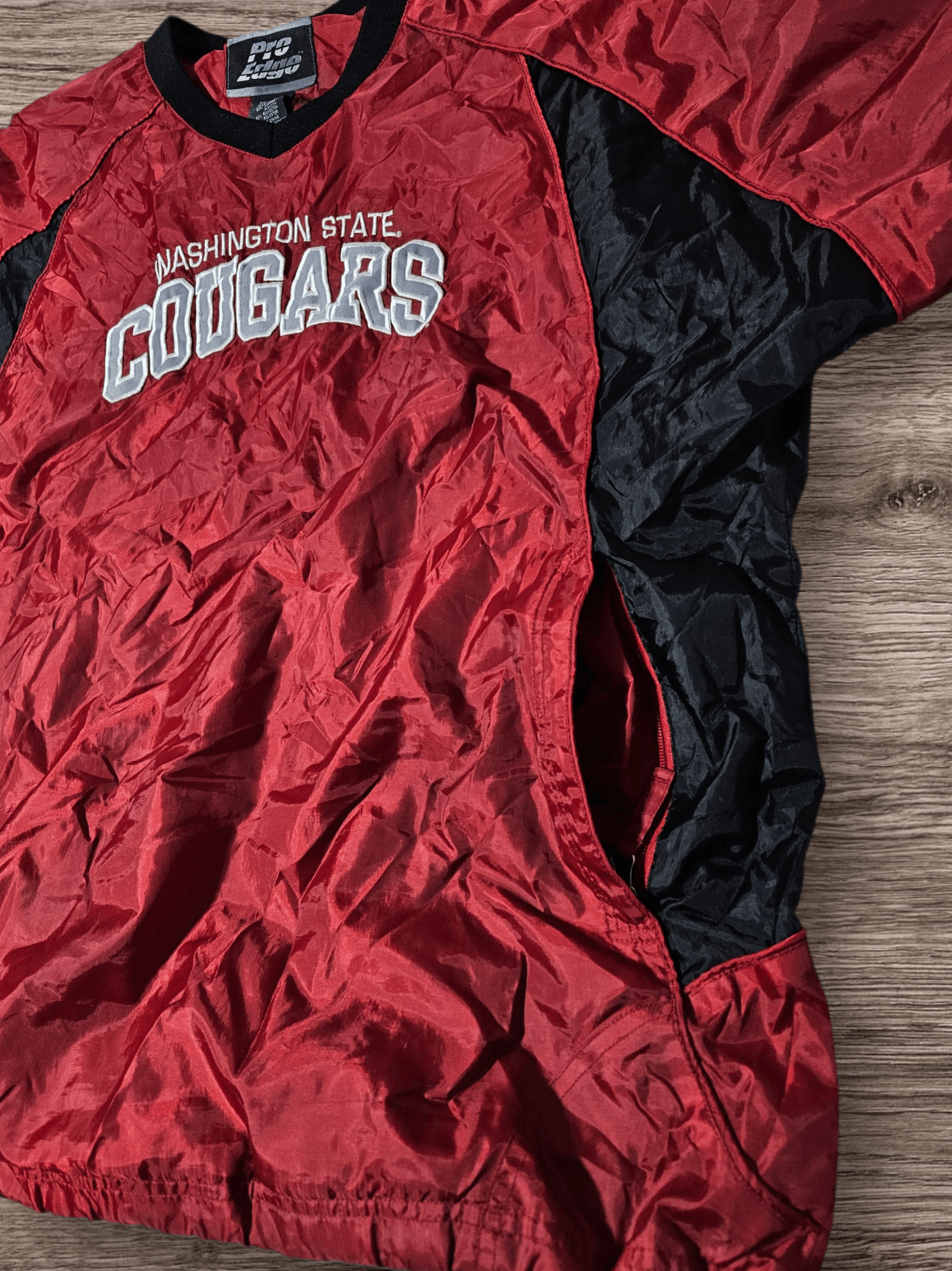 Pro Edge Washington State Cougars Jacket 90s Pro Edge WSU XL Bomber Size US XL / EU 56 / 4 - 5 Thumbnail