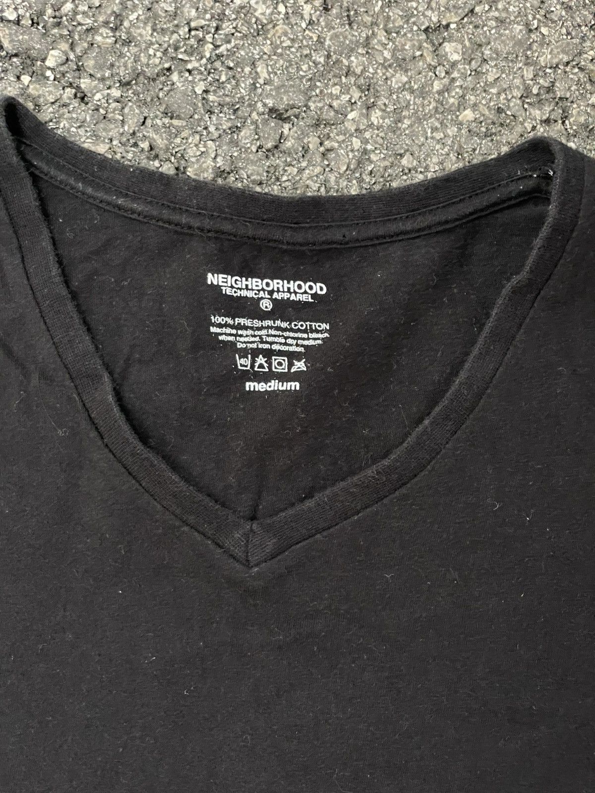 Neighborhood V Neck Plain Tee Size US M / EU 48-50 / 2 - 2 Thumbnail