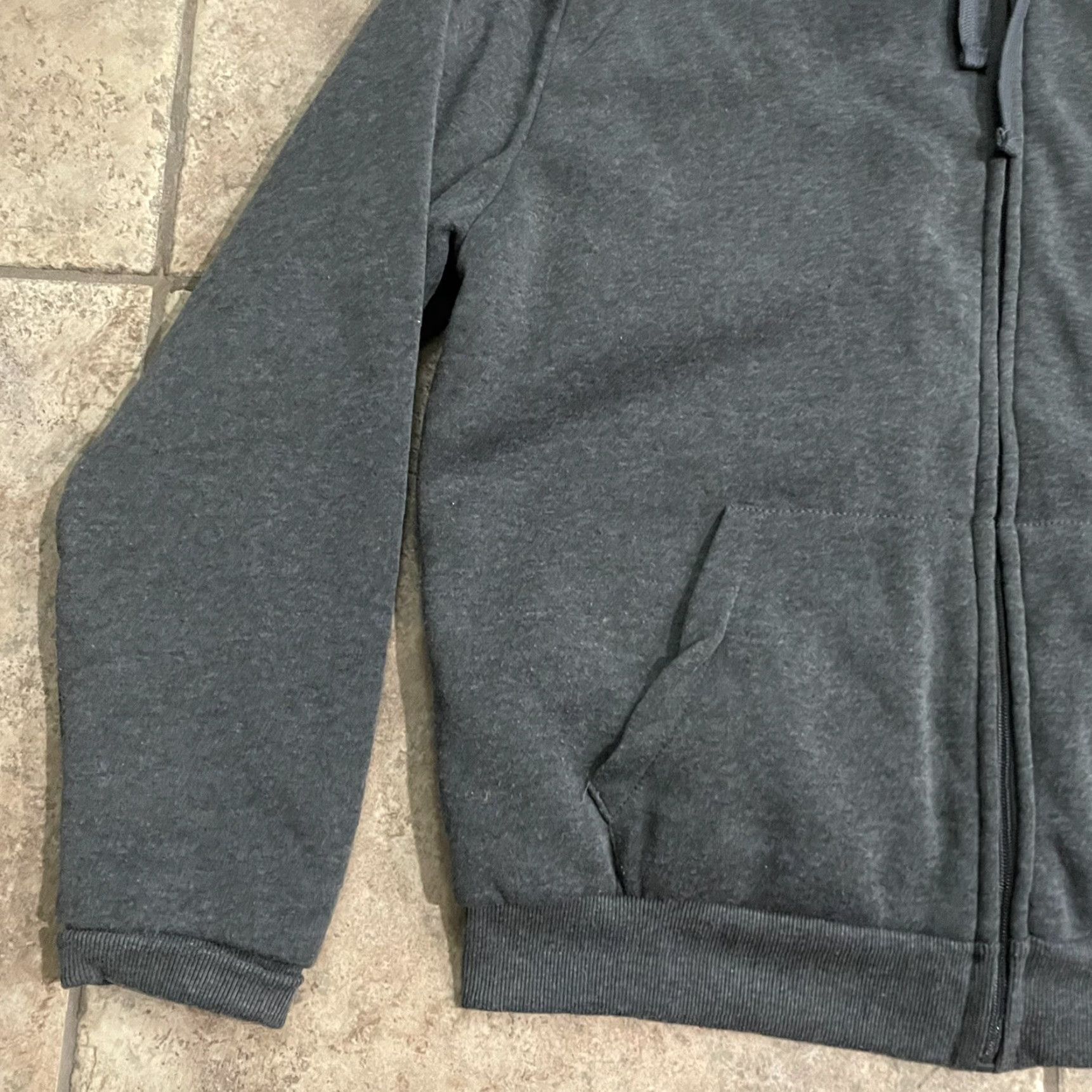 Vintage Geek Lighting Hoodie Womens 2XL Gray Jacket Size XXL / US 16-18 / IT 52-54 - 3 Thumbnail