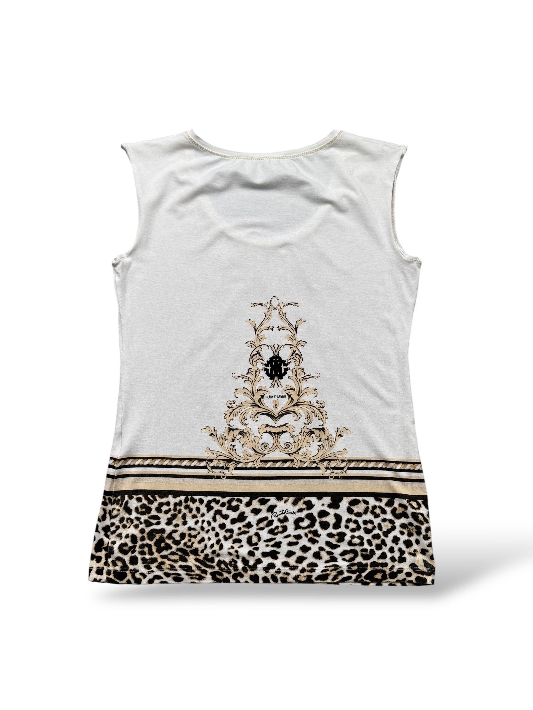 Roberto Cavalli Roberto Cavalli Vintage Tank Top (V9) Size S / US 4 / IT 40 - 8 Thumbnail