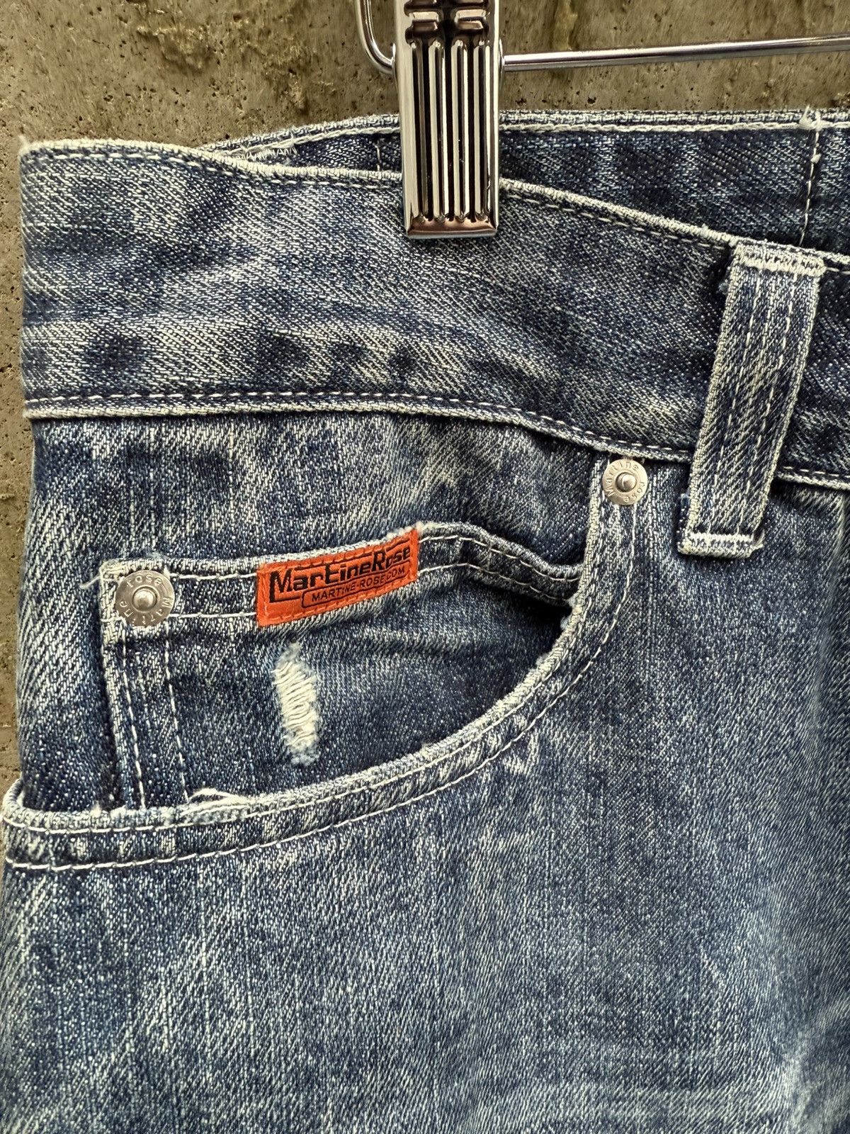 Martine Rose Martine Rose Marble Wash Bootcut Denim Size US 30 / EU 46 - 5 Thumbnail