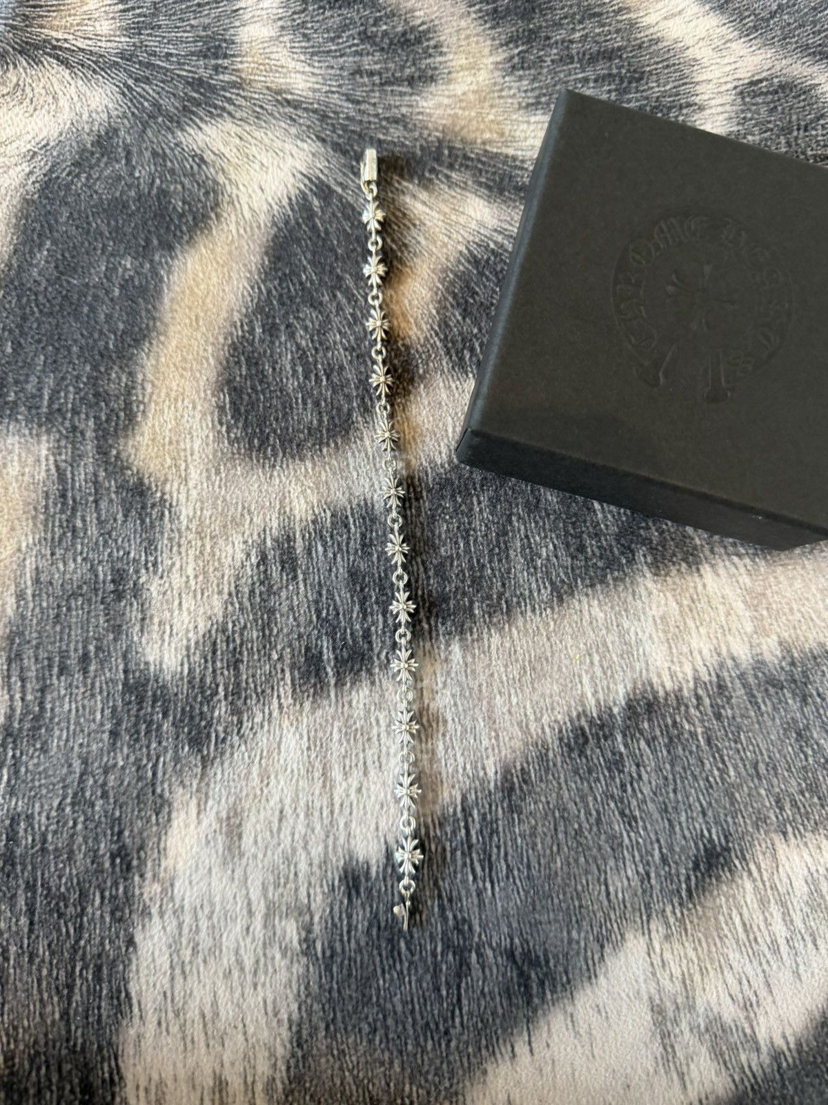 Chrome Hearts Chrome Hearts Tiny E Bracelet in Silver - 12 Links Size ONE SIZE - 2 Thumbnail