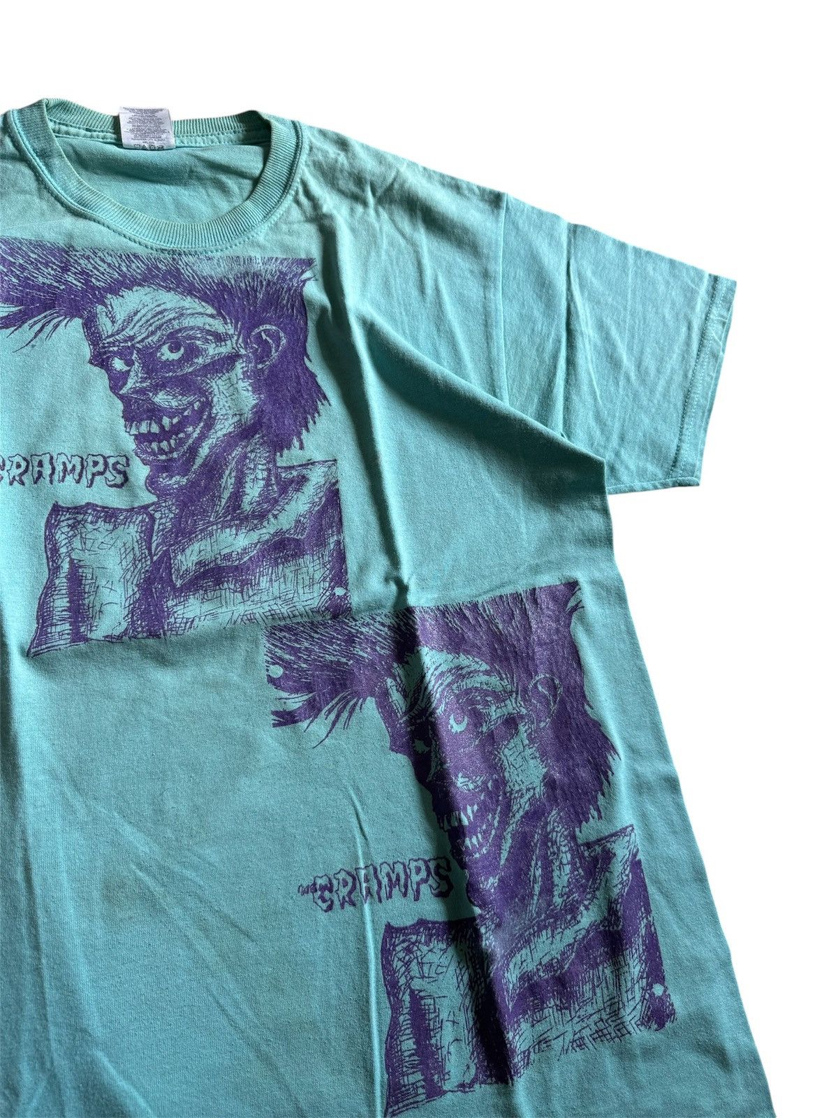 Band Tees × Vintage Vintage bootleg The Cramps t shirt Size US M / EU 48-50 / 2 - 2 Thumbnail