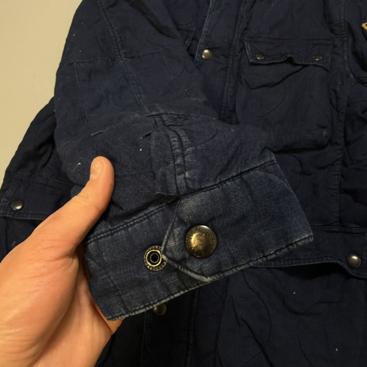 Polo Ralph Lauren Vintage Military Work Jacket Denim Supply Ralph Lauren Size US L / EU 52-54 / 3 - 5 Thumbnail