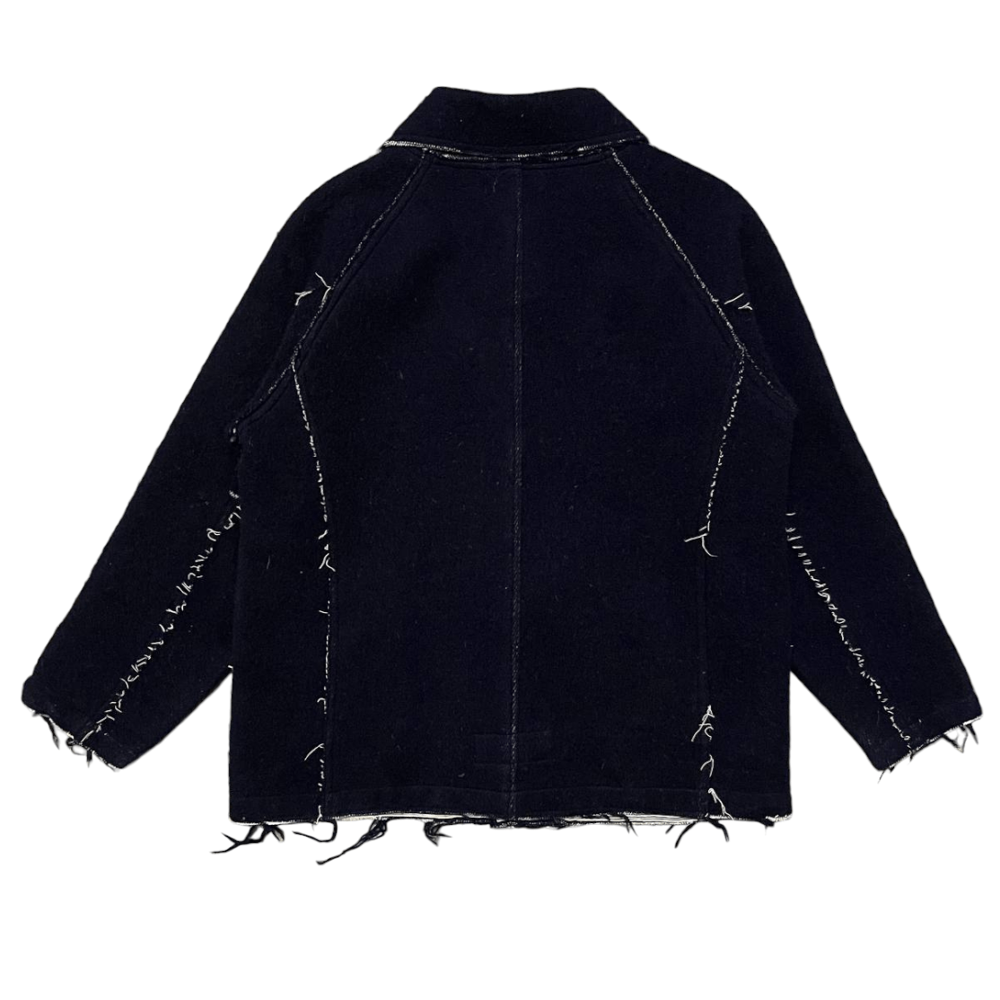 If Six Was Nine Vintage Heritage & Craft Wool Jacket Black Size US S / EU 44-46 / 1 - 12 Thumbnail