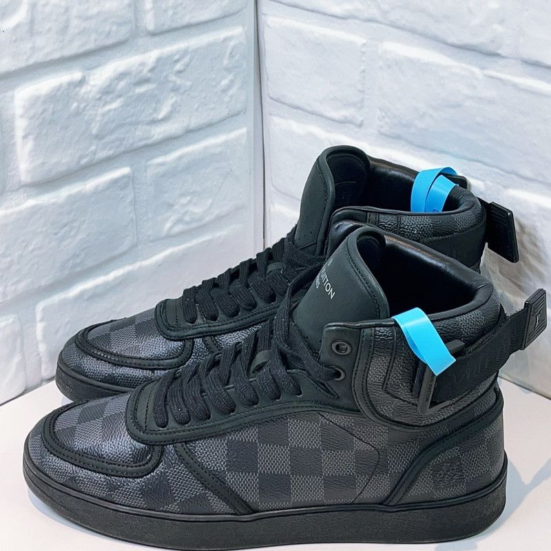 Louis Vuitton Louis Vuitton Rivoli High-Top Sneakers for Men 0079 Size US 10 / EU 43 - 1 Thumbnail