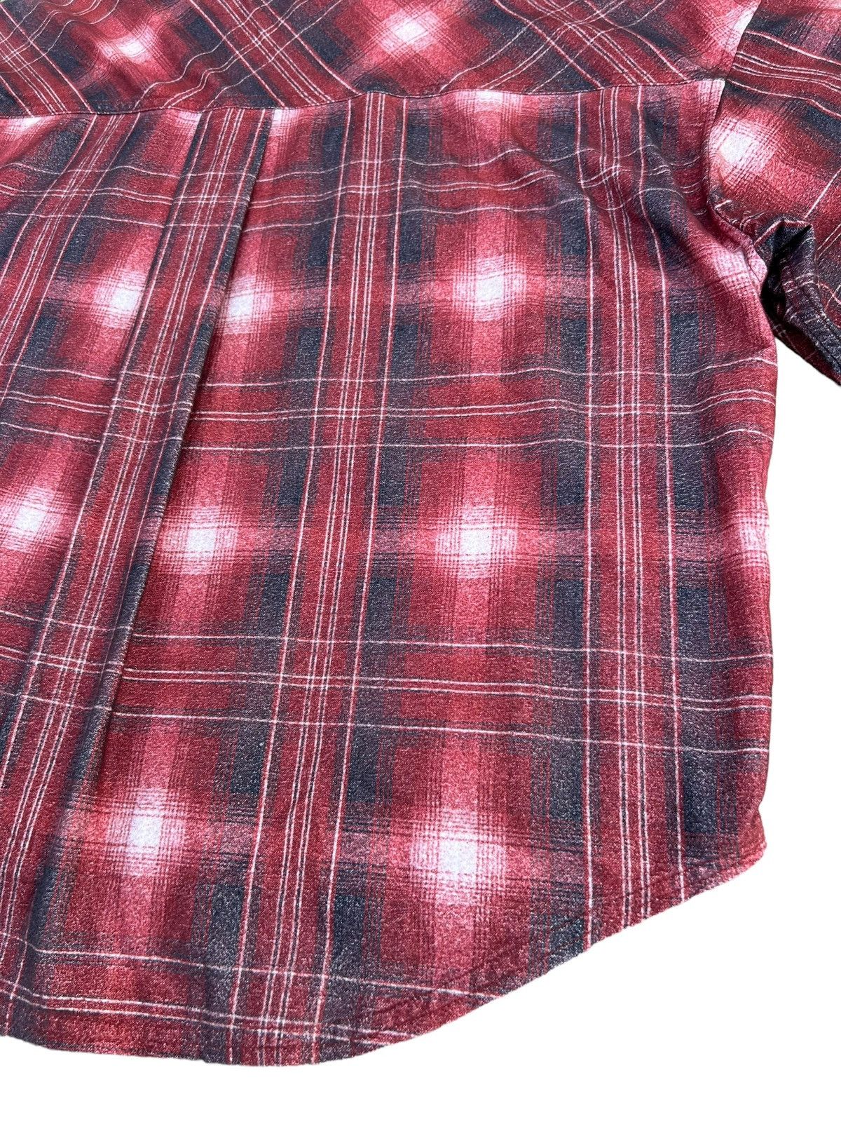 Flannel Primalcode Newwave Japan Plaid Big Fit Cropped lannel Shirt Size US XL / EU 56 / 4 - 19 Thumbnail