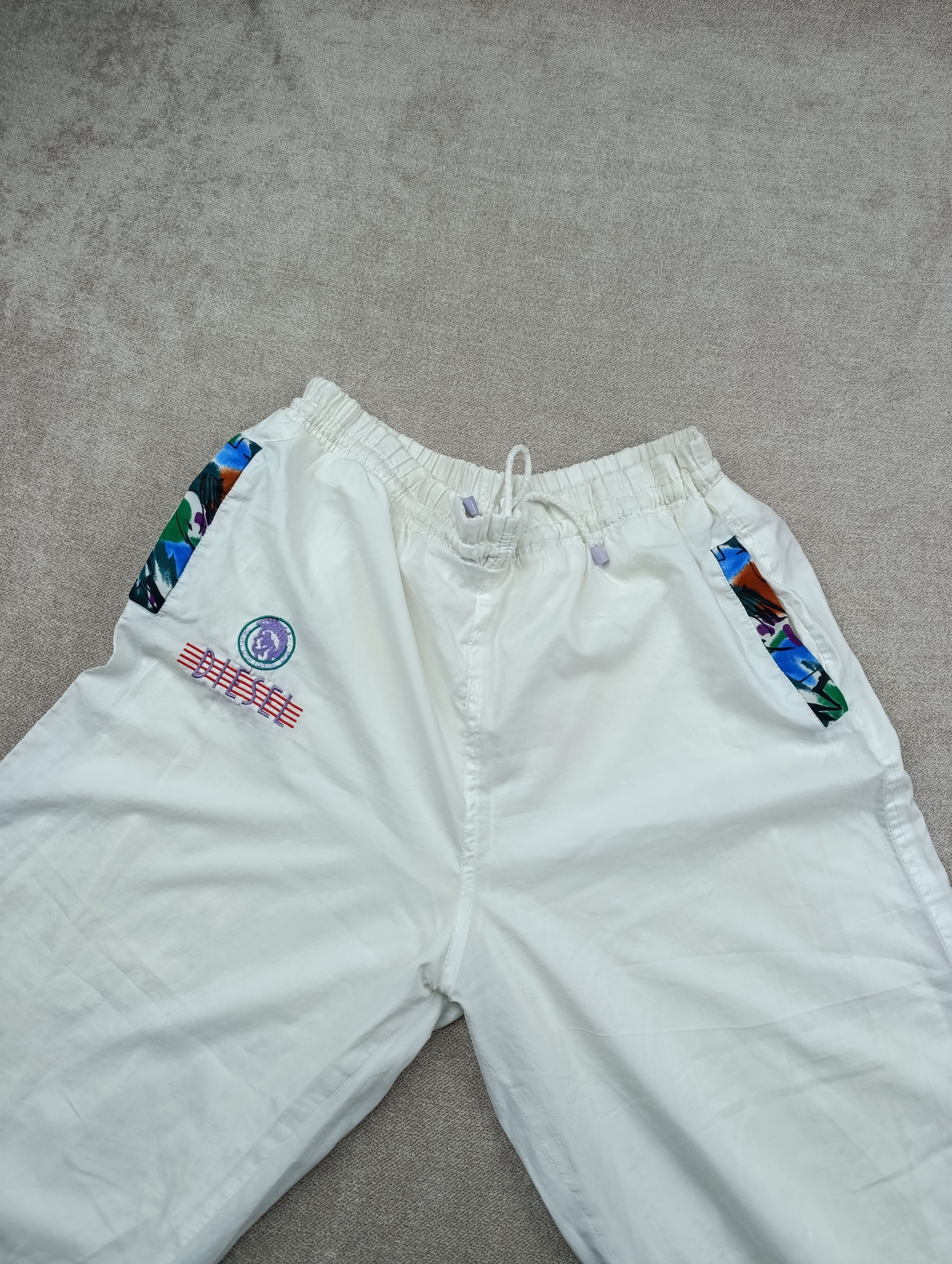 Diesel VINTAGE 90S DIESEL NYLON BOOTLEG TRACKSUIT Size US XL / EU 56 / 4 - 13 Thumbnail