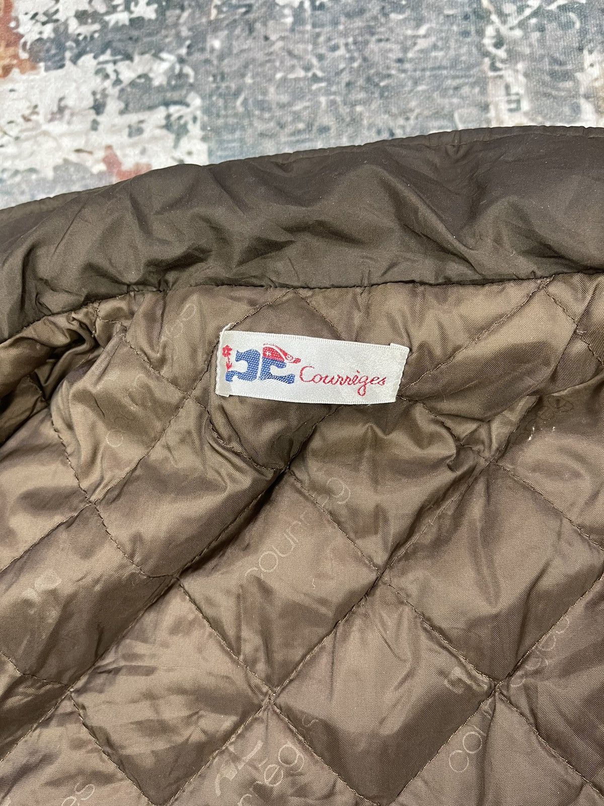 Courreges Courreges Back Hit Logo Zipper Down Jackets Size US XS / EU 42 / 0 - 11 Thumbnail