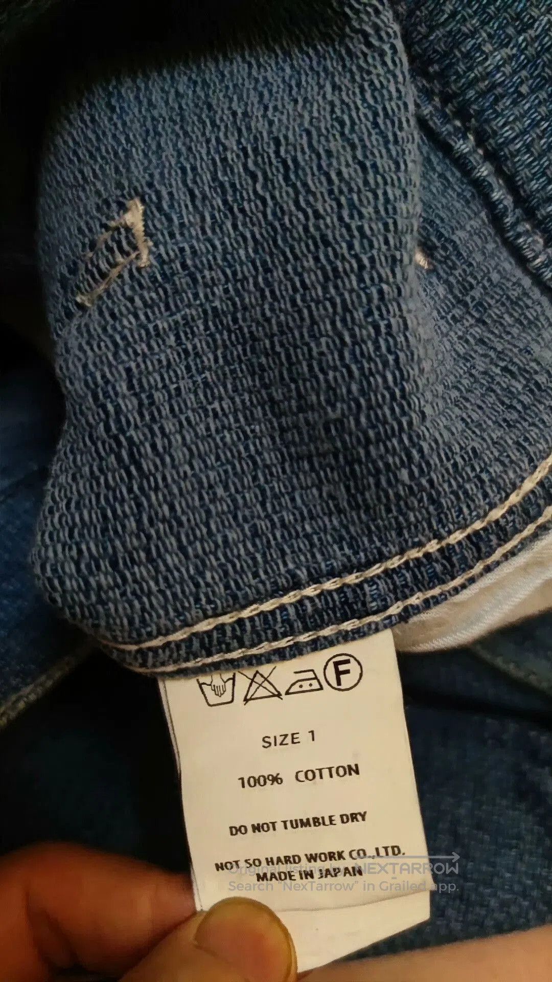 Evisu Blue Workwear Style Dyed Shorts. Size US 28 / EU 44 - 5 Thumbnail
